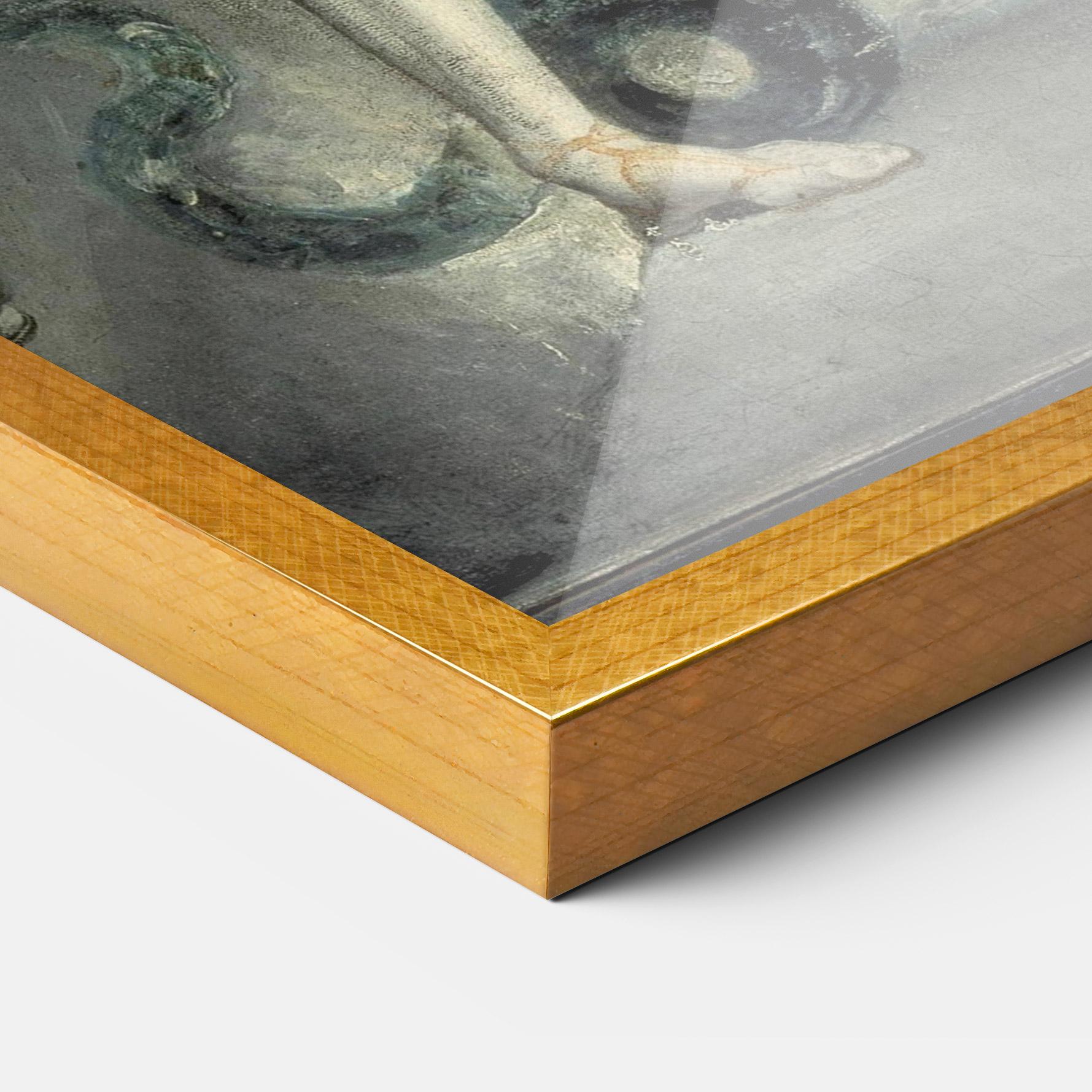 Poster Înrămat Old Angel Painting mockup 3