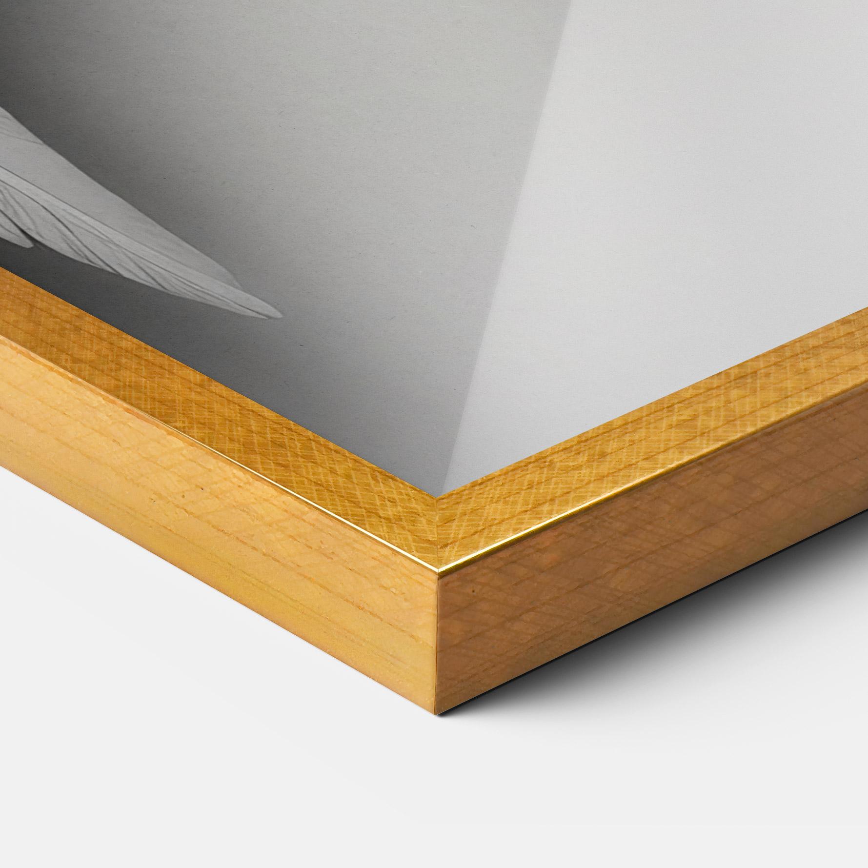 Poster Înrămat Realistic Angel Wings mockup 3