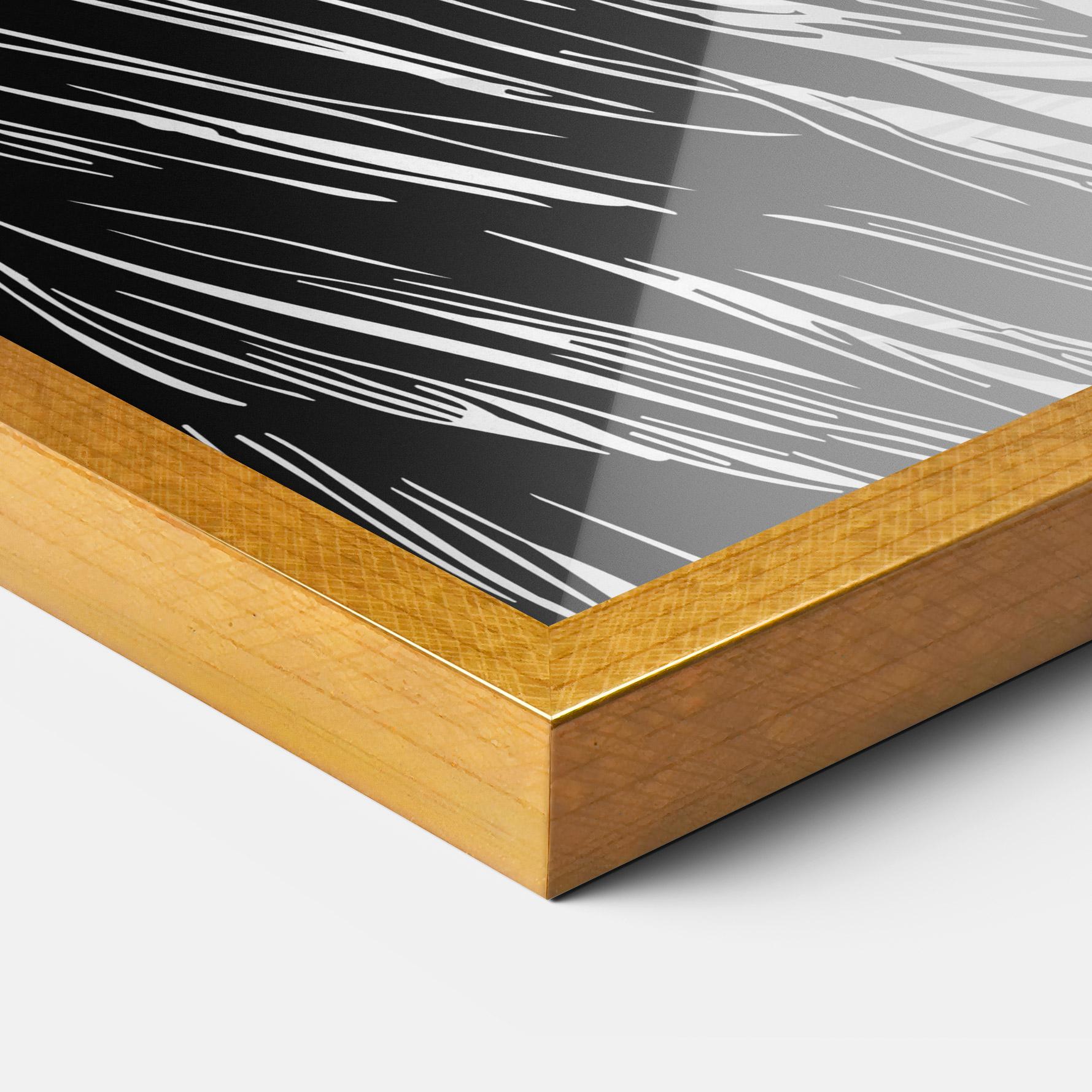 Poster Înrămat Wing Line mockup 3