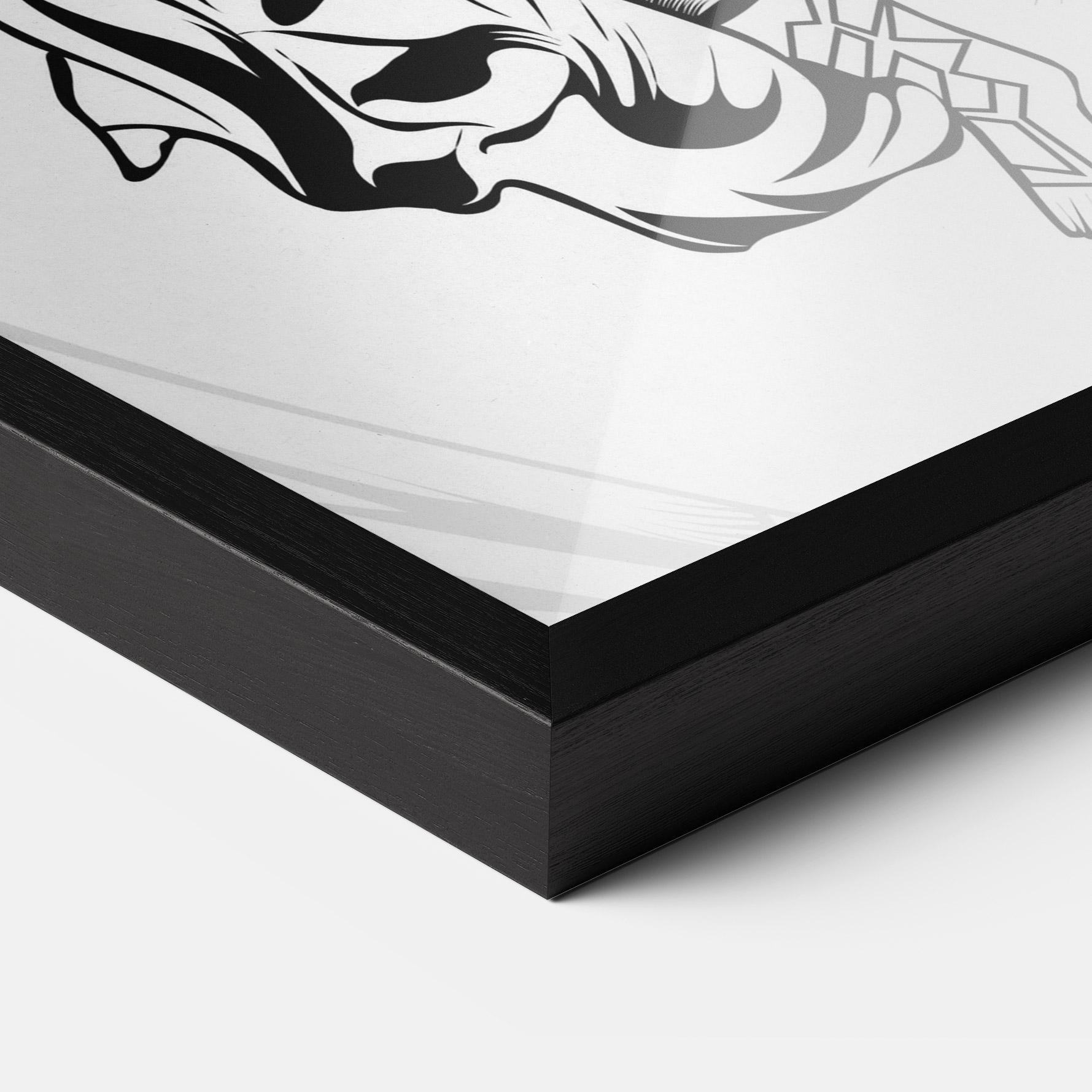 Poster Înrămat Angel Fight mockup 3