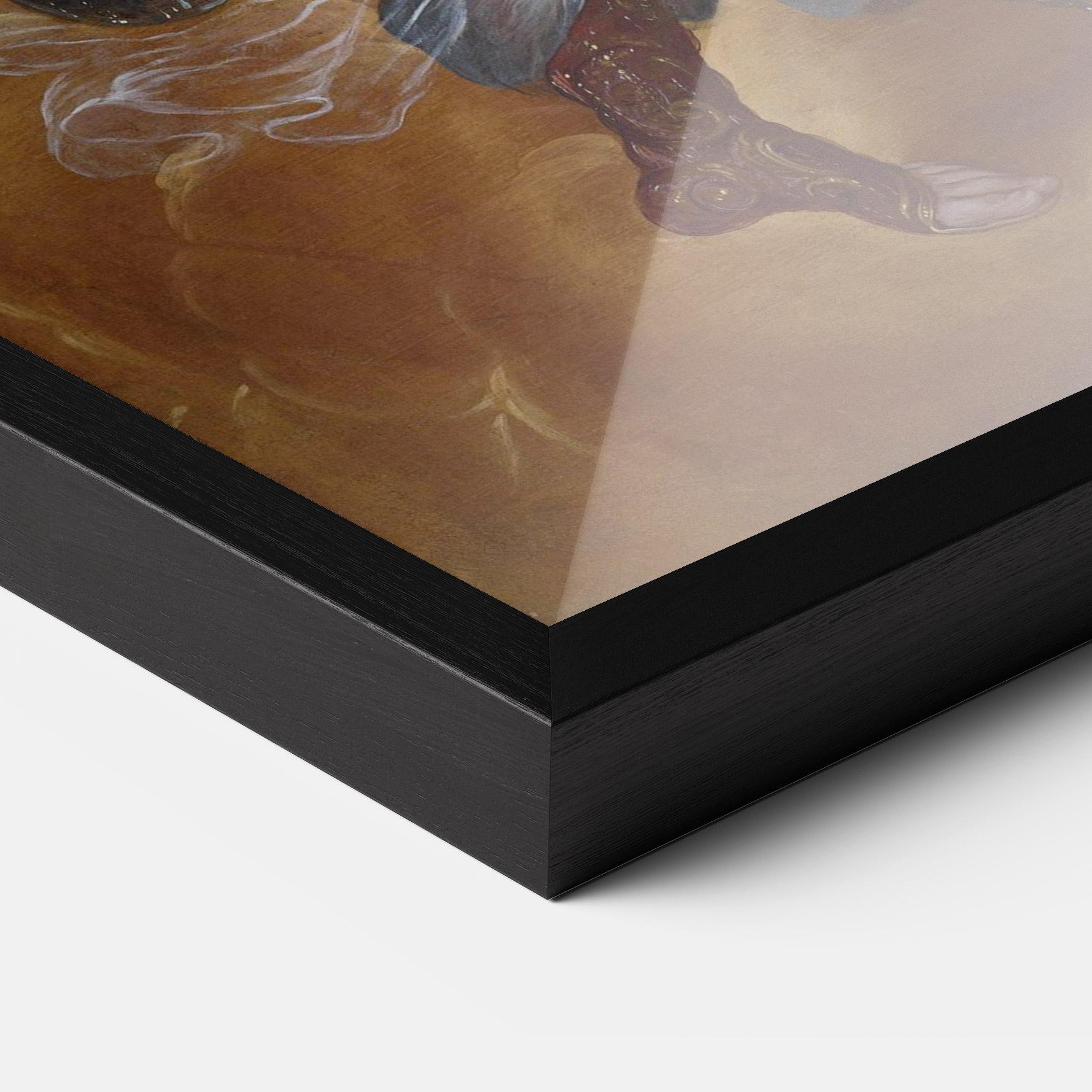 Poster Înrămat Angel Holding A Tree mockup 3