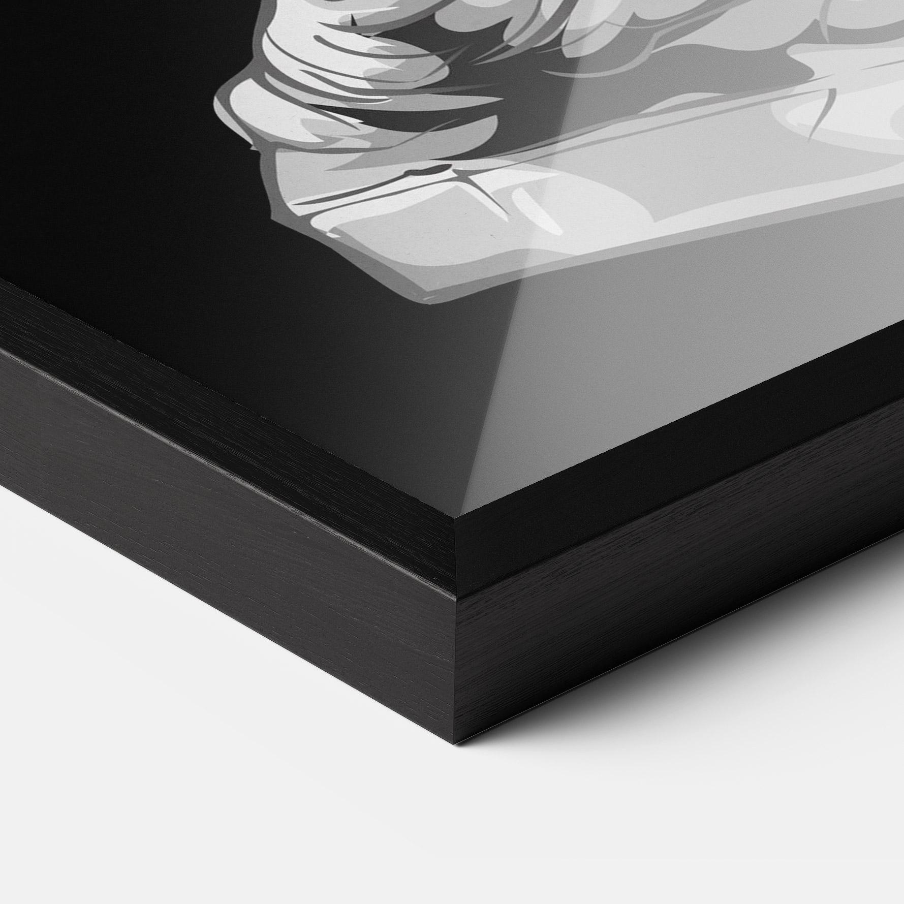 Poster Înrămat Angel Pray mockup 3