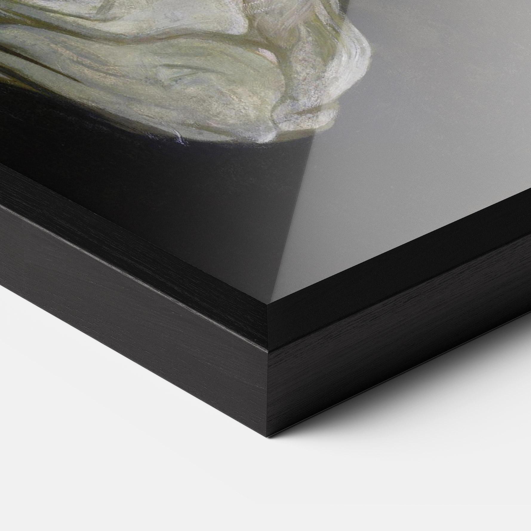 Poster Înrămat Angel Thinking mockup 3