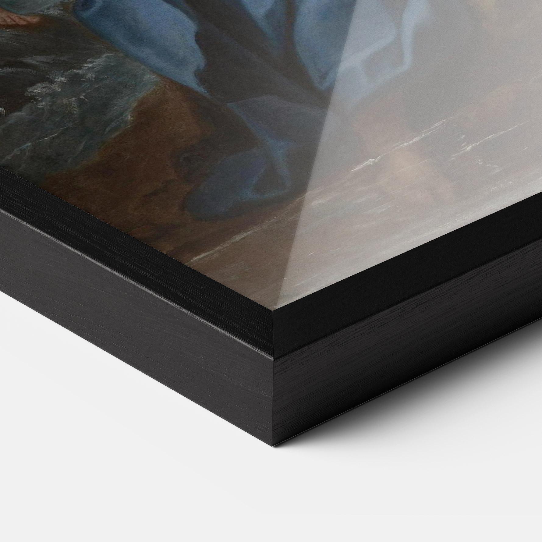 Poster Înrămat Bird Floating mockup 3