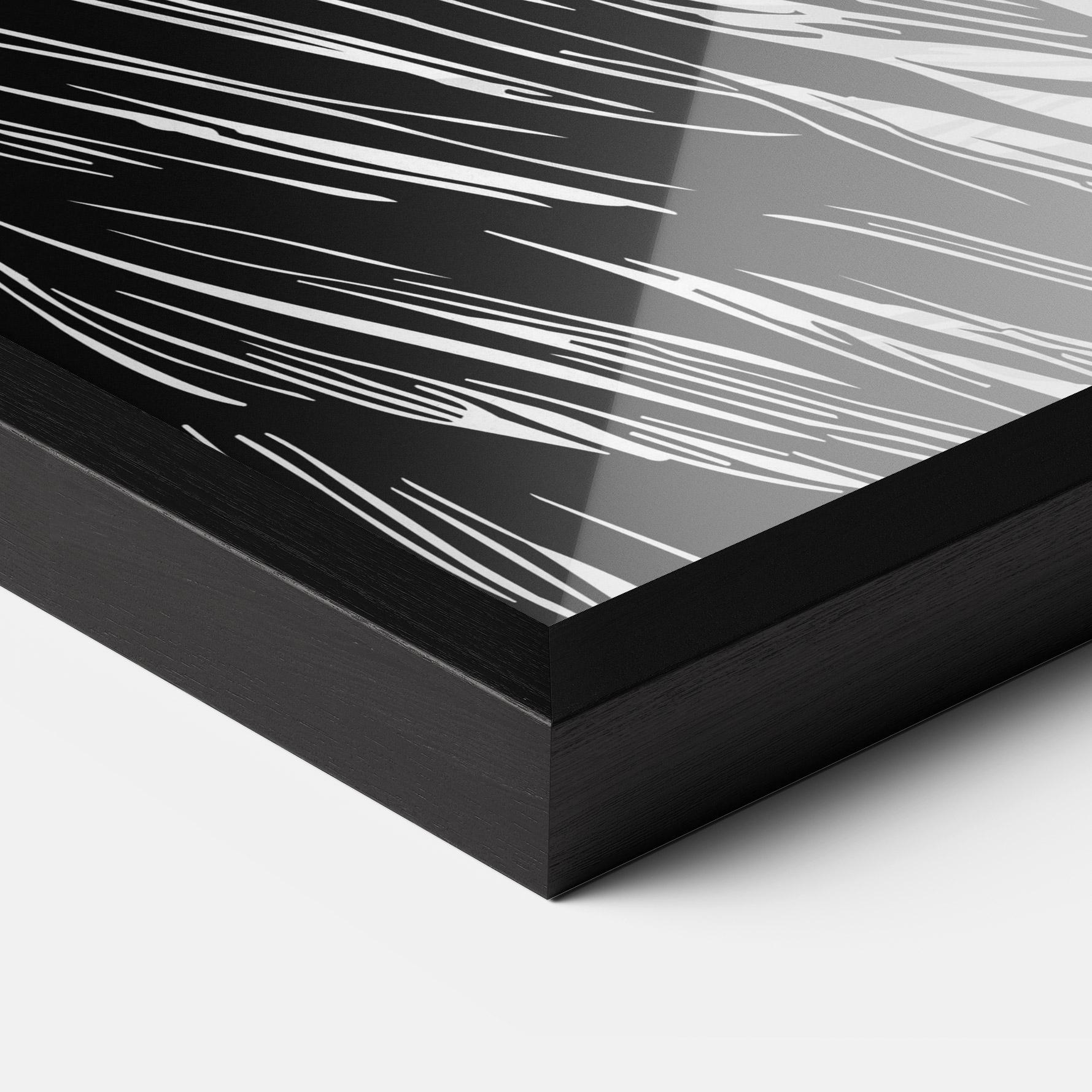 Poster Înrămat Wing Line mockup 3