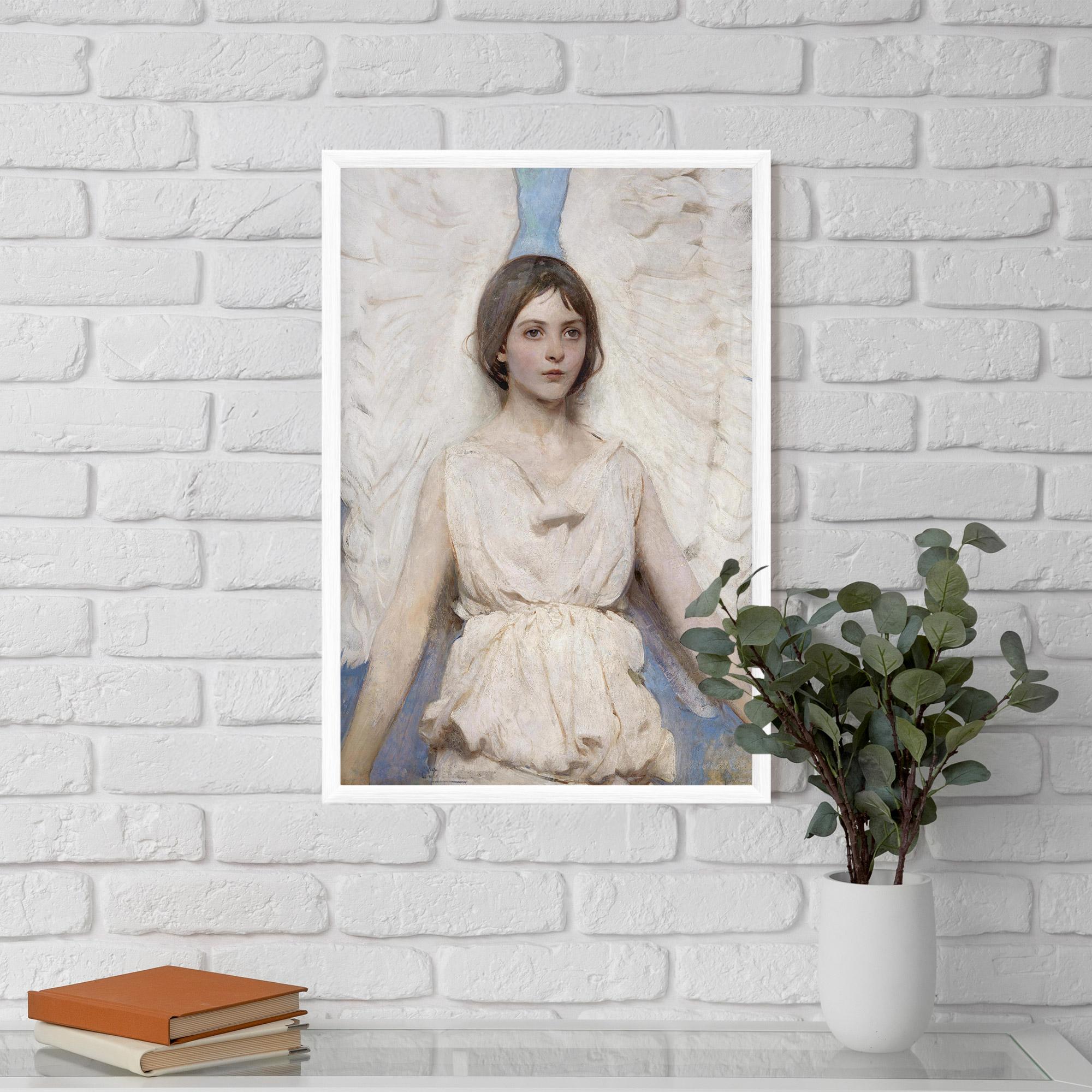 Poster Înrămat Pretty Angel Painting mockup 5