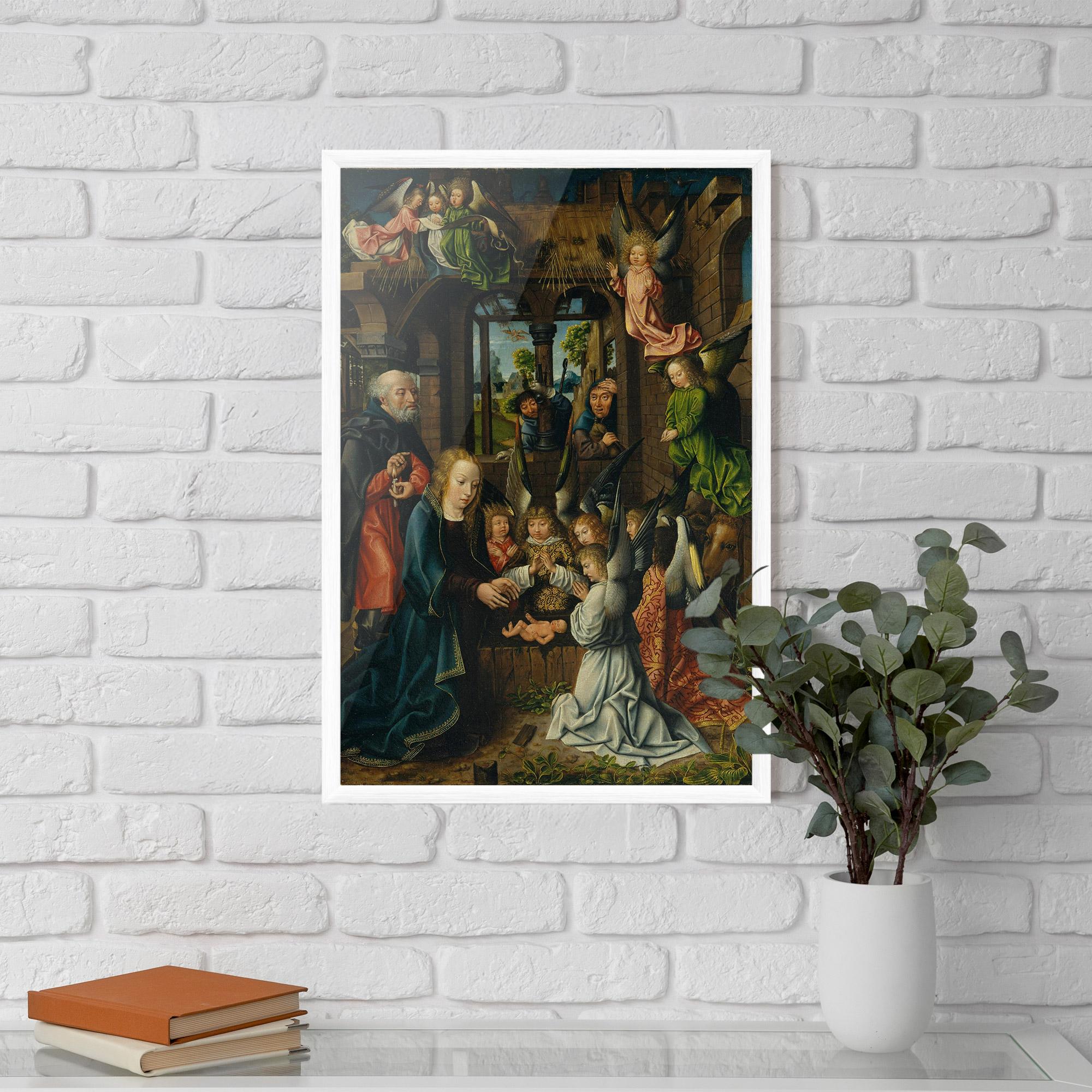 Poster Înrămat Small Angels Praying mockup 5