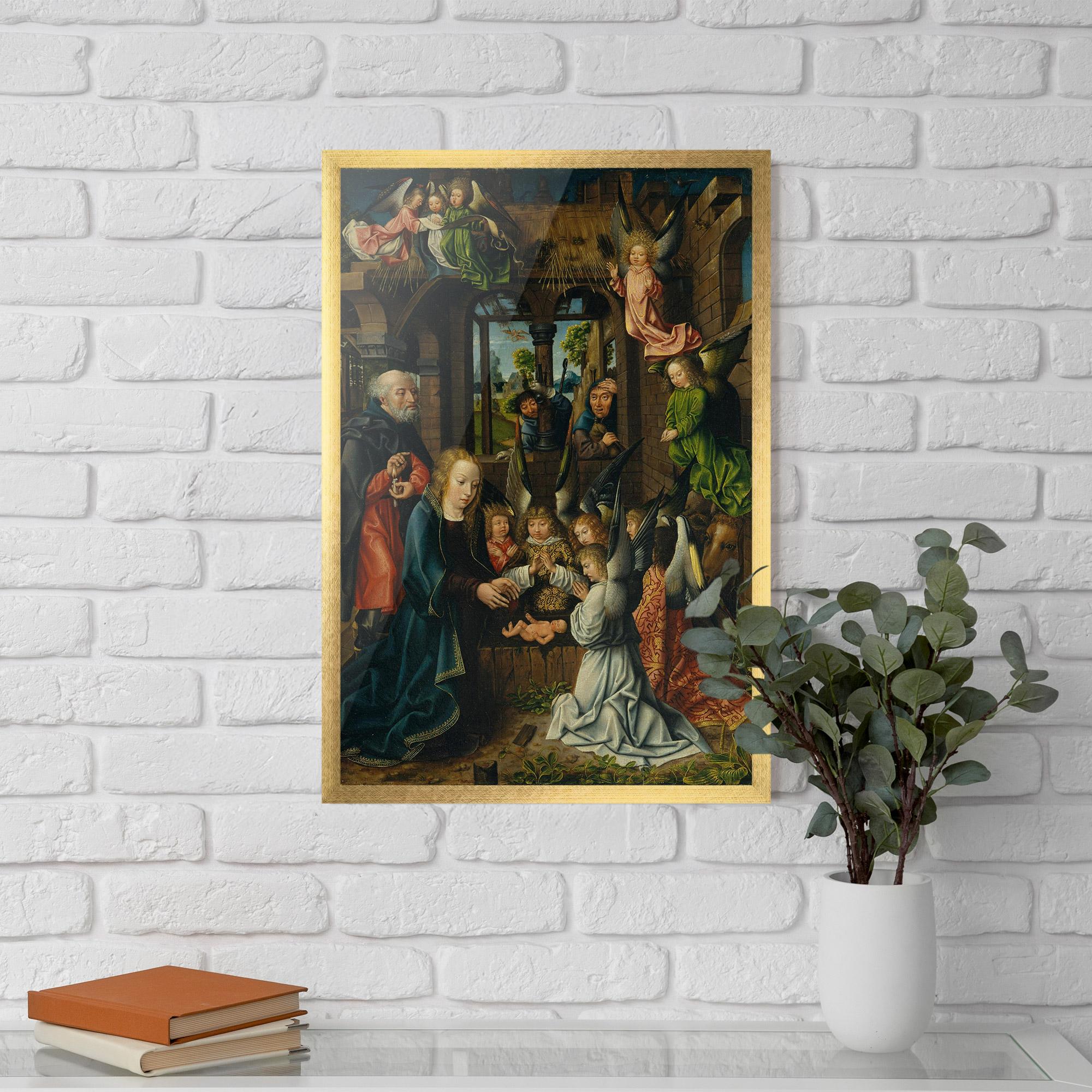 Poster Înrămat Small Angels Praying mockup 5