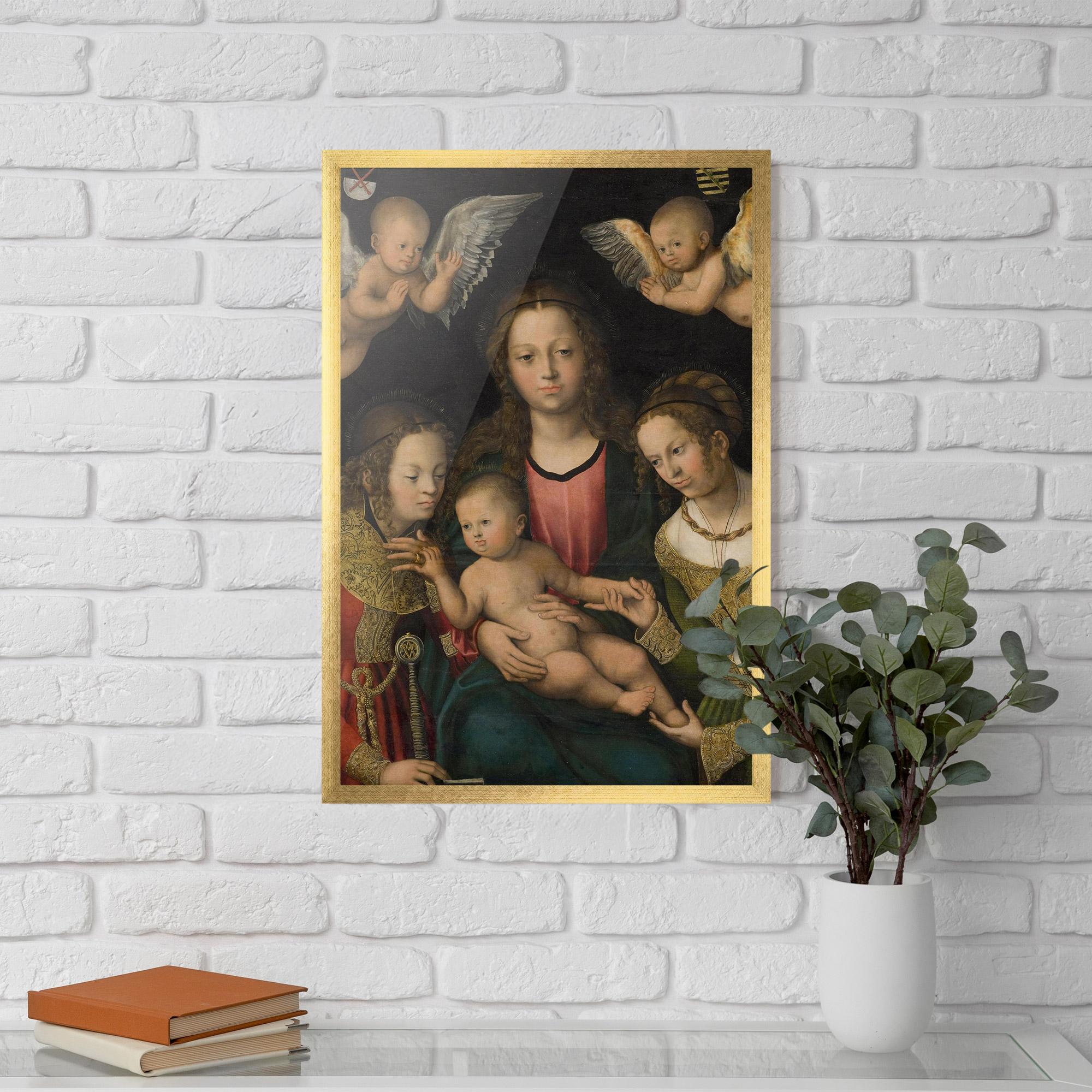 Poster Înrămat Small Little Angels mockup 5