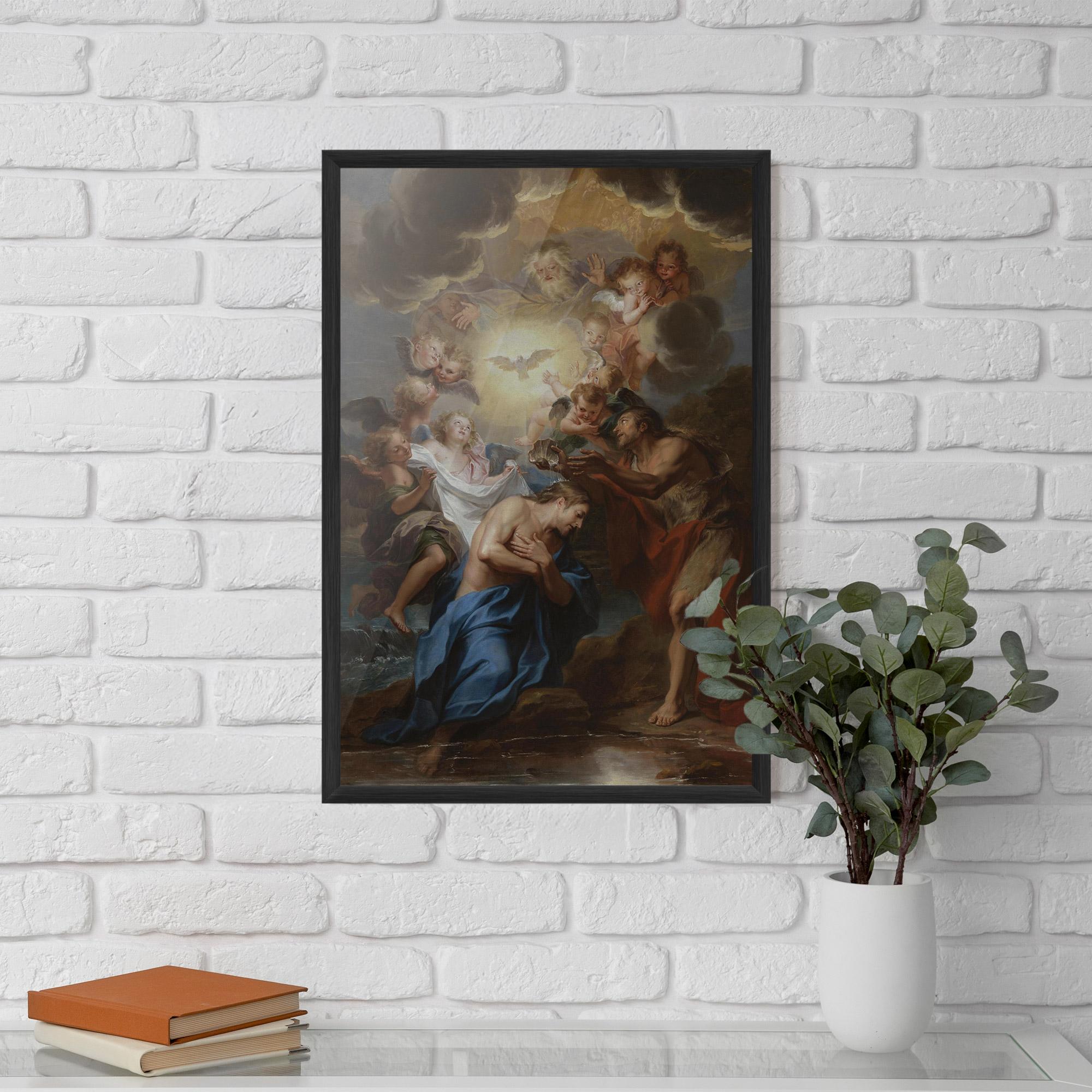 Poster Înrămat Bird Floating mockup 5