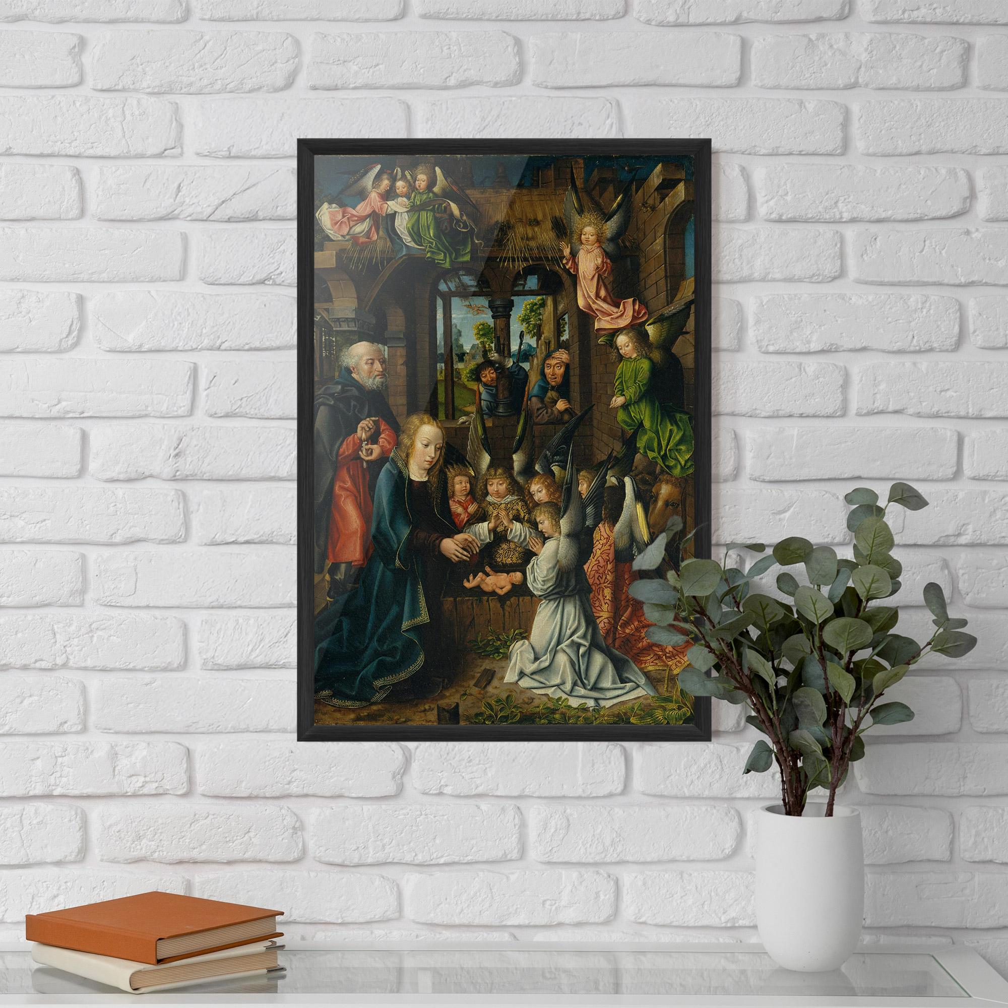 Poster Înrămat Small Angels Praying mockup 5