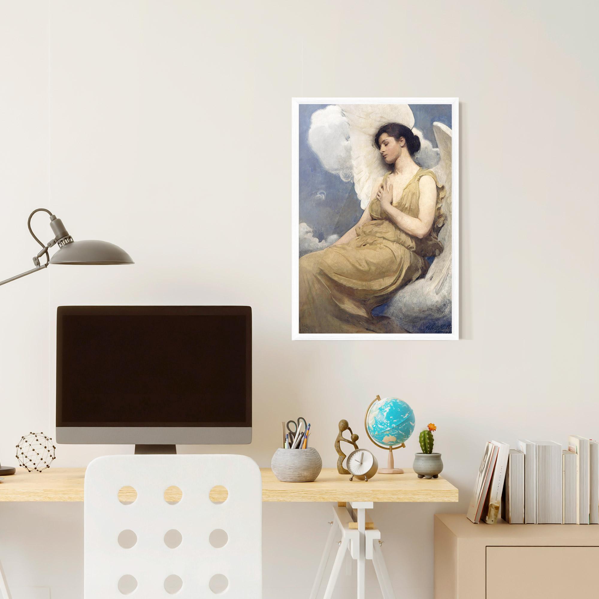 Poster Înrămat Angel Woman Painting mockup 6