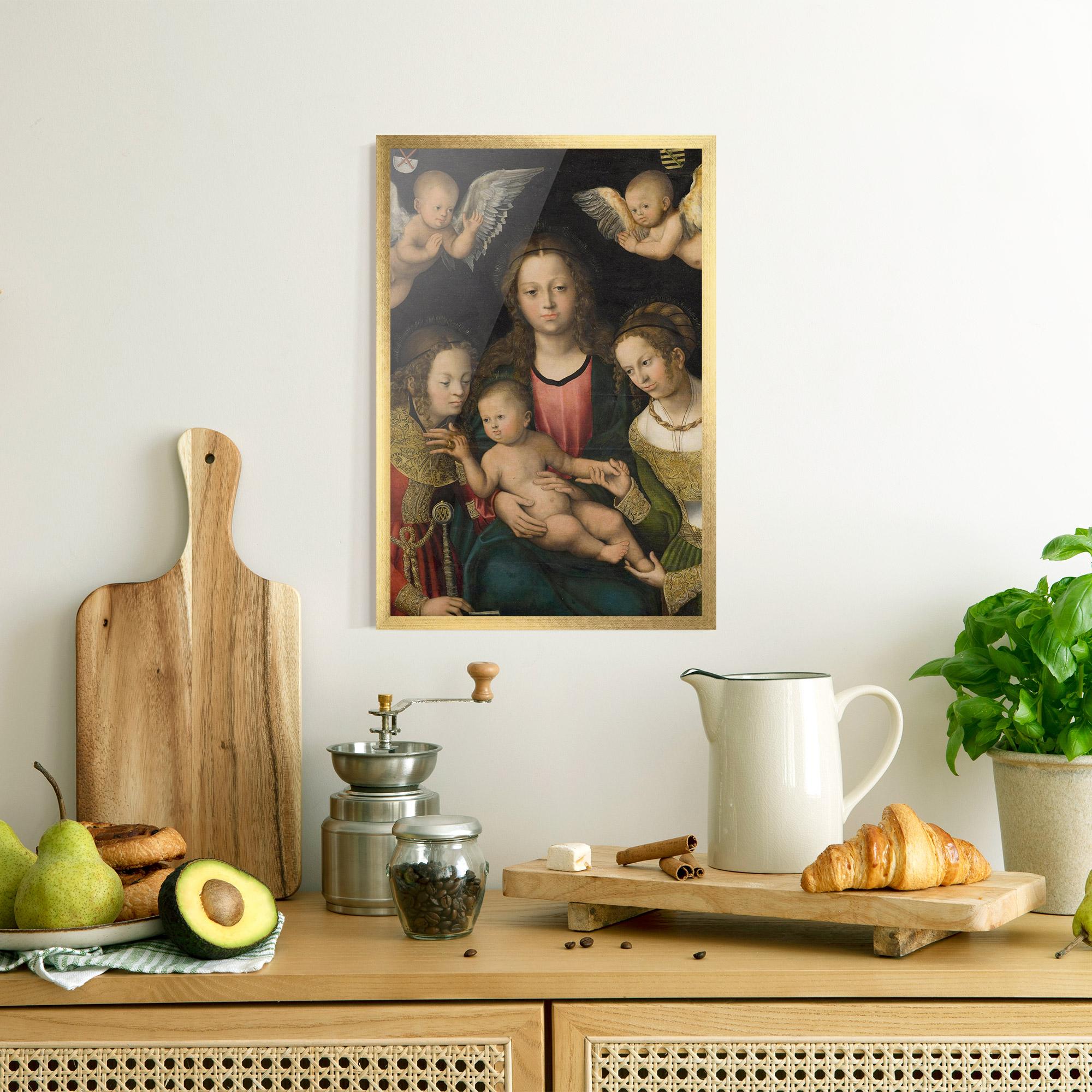 Poster Înrămat Small Little Angels mockup 8