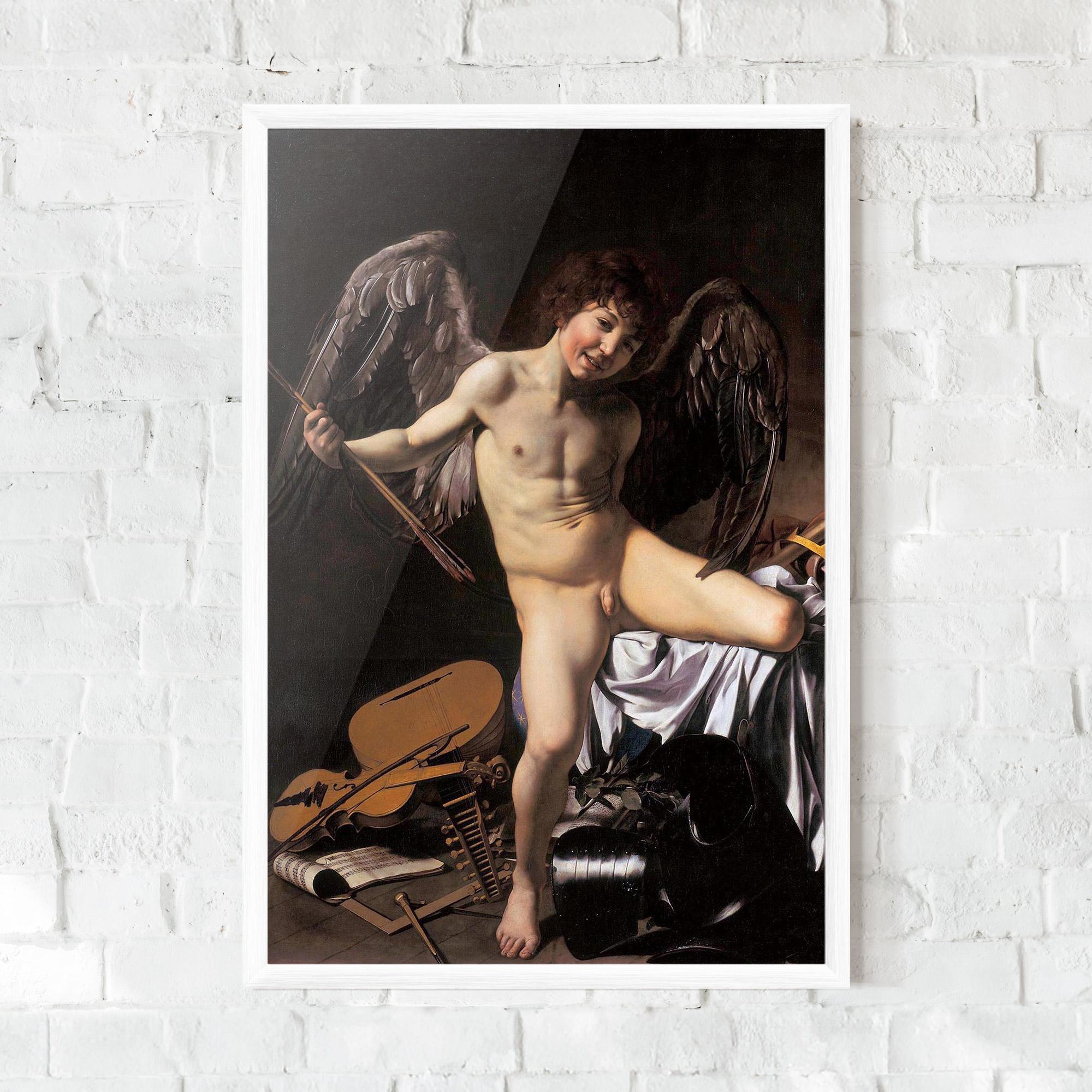 Poster Înrămat Amor Vincet Omnia mockup 0