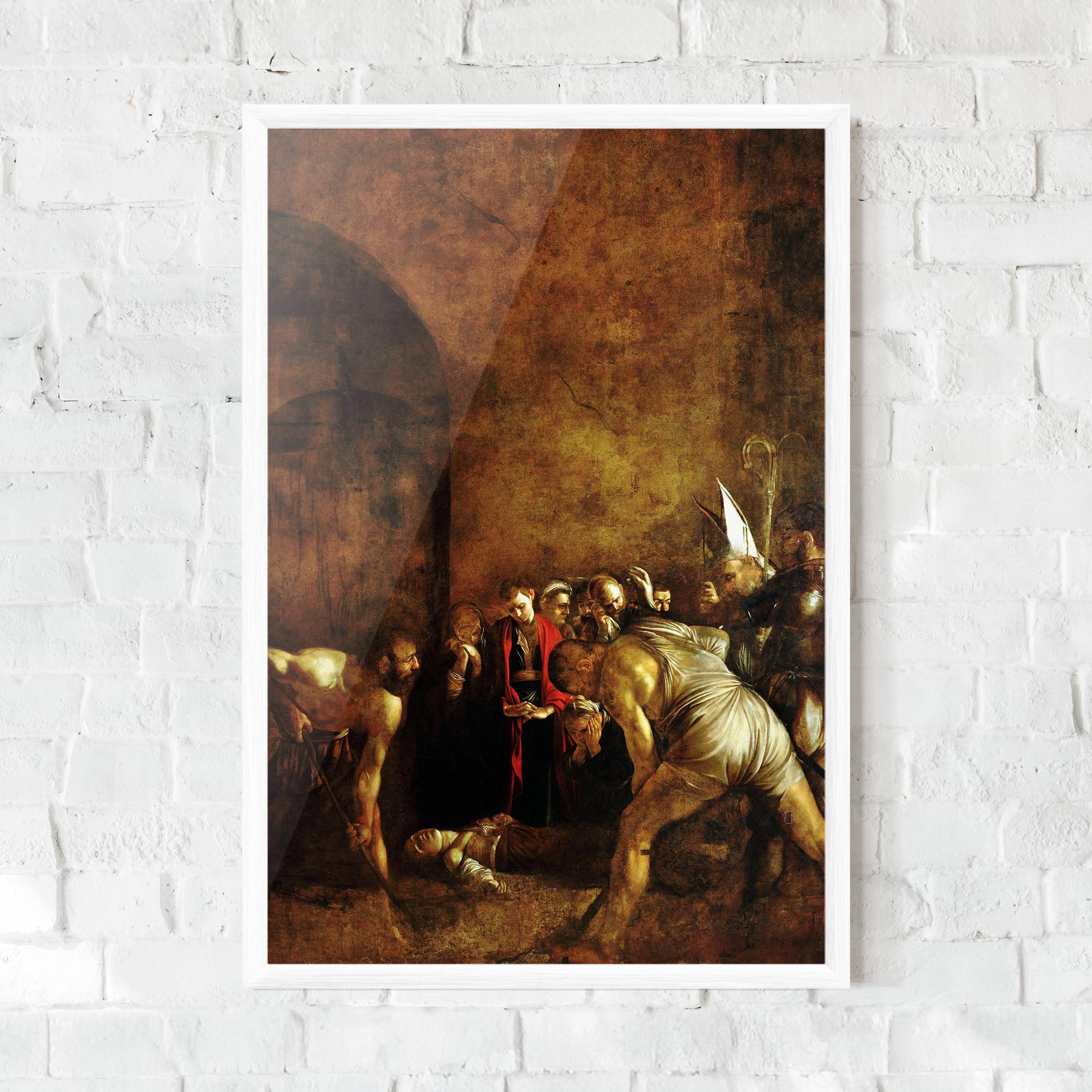 Poster Înrămat Burial Of Saint Lucy mockup 0