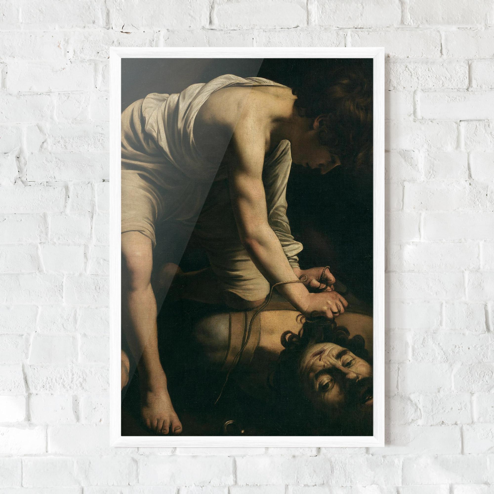 Poster Înrămat David And Goliath mockup 0