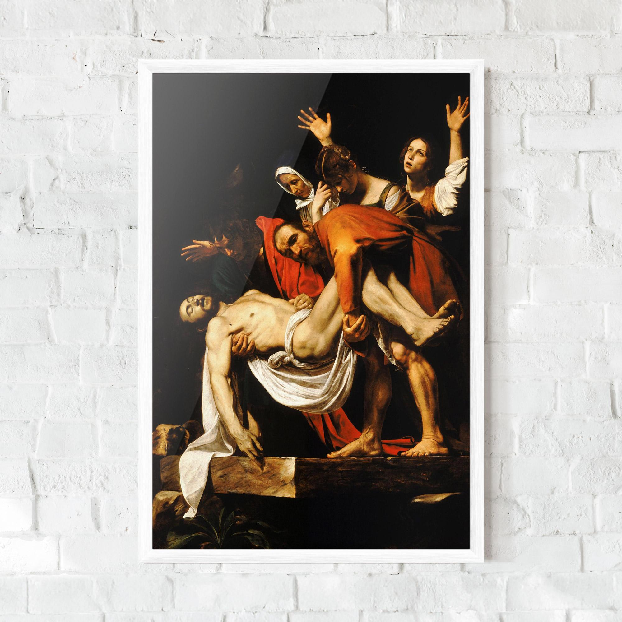 Poster Înrămat The Entombment Of Christ mockup 0