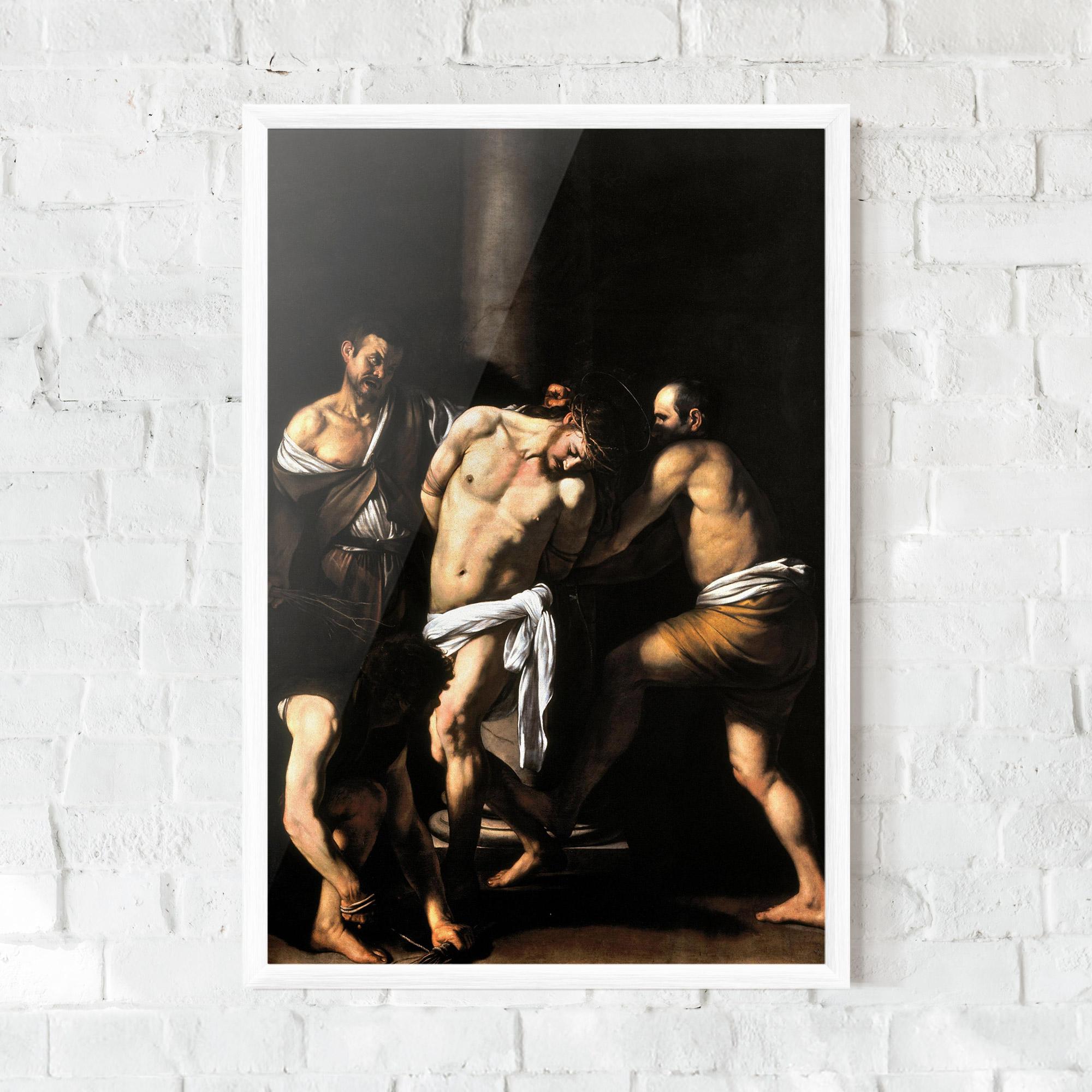 Poster Înrămat The Flagellation Of Christ mockup 0