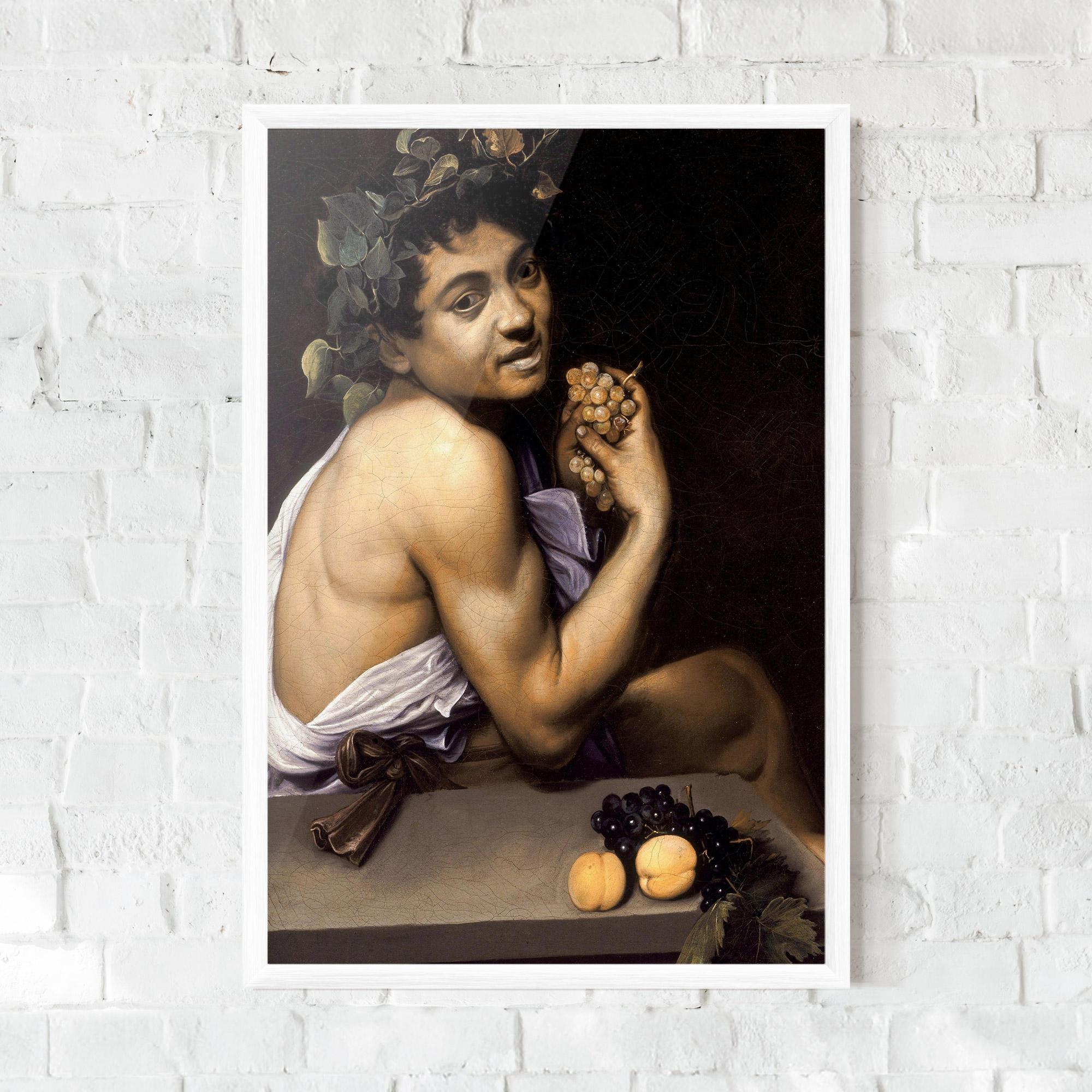 Poster Înrămat Young Sick Bacchus mockup 0