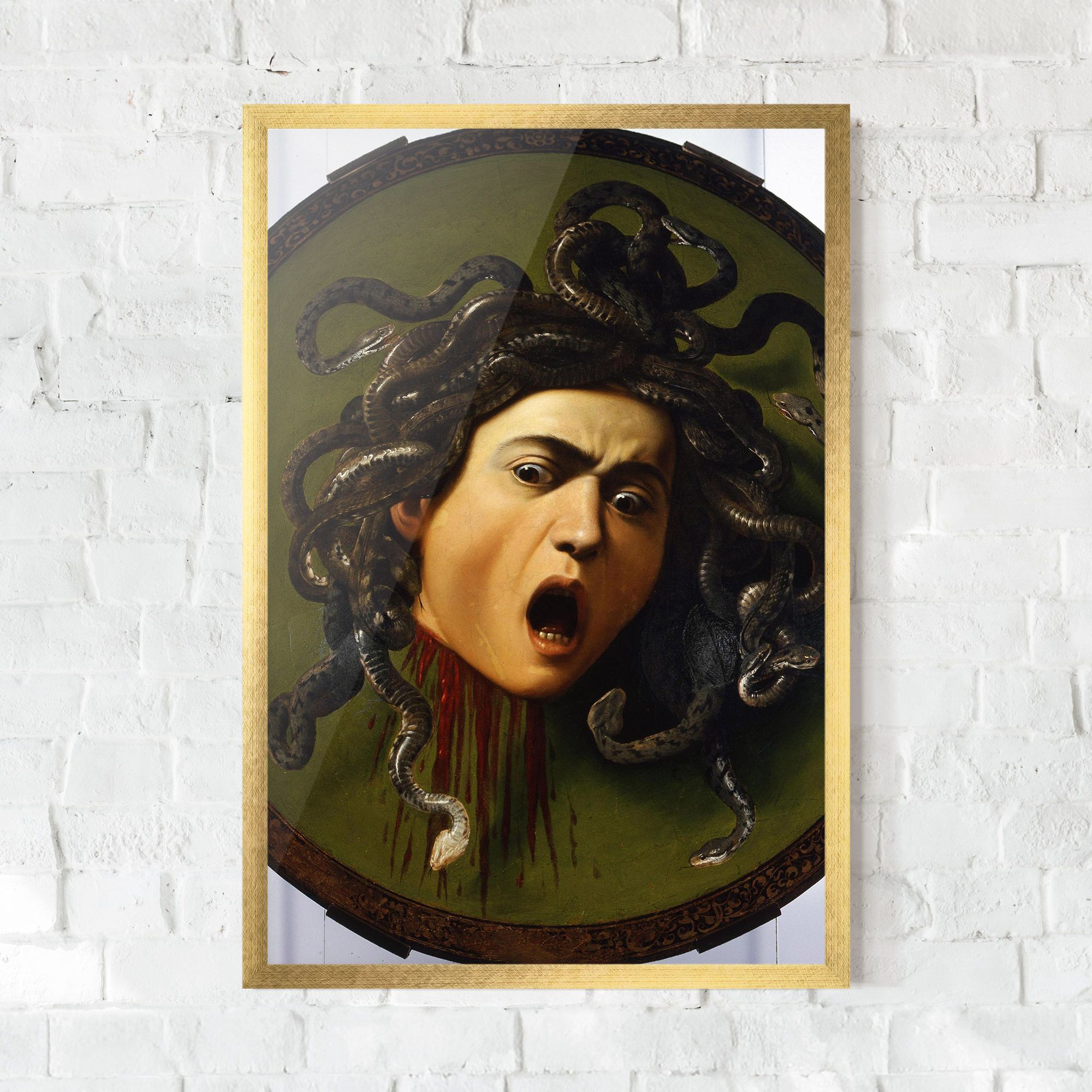 Caravaggio Medusa mockup 0