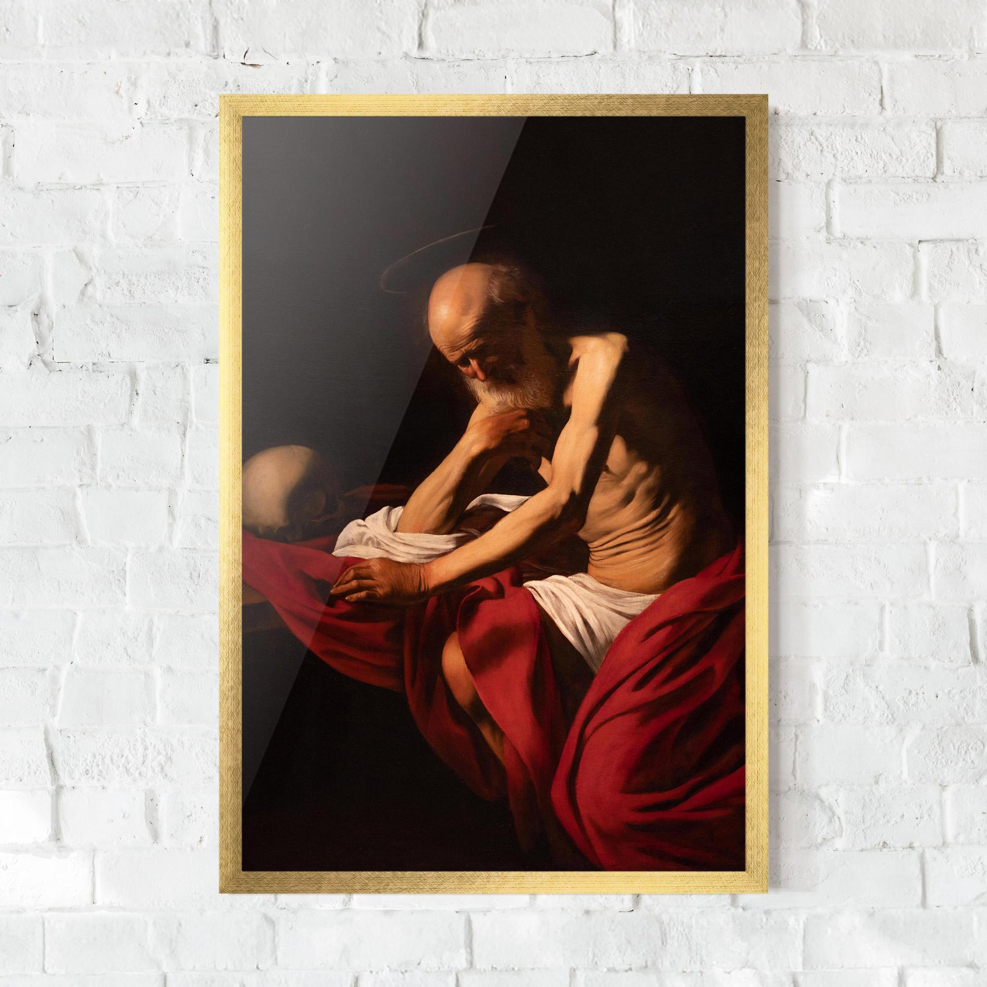 Poster Înrămat Sant Jeroni Penitent mockup 0