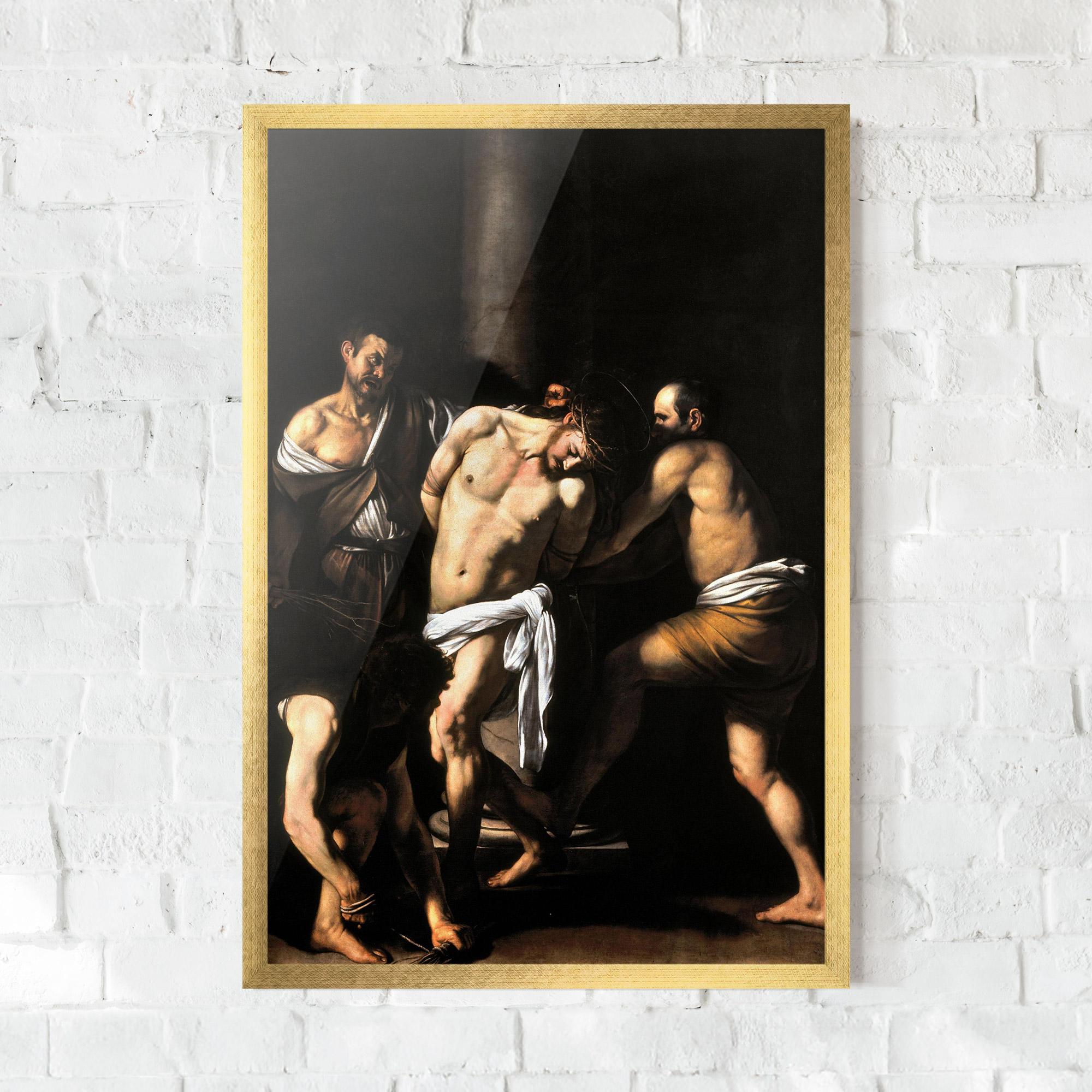 Poster Înrămat The Flagellation Of Christ mockup 0
