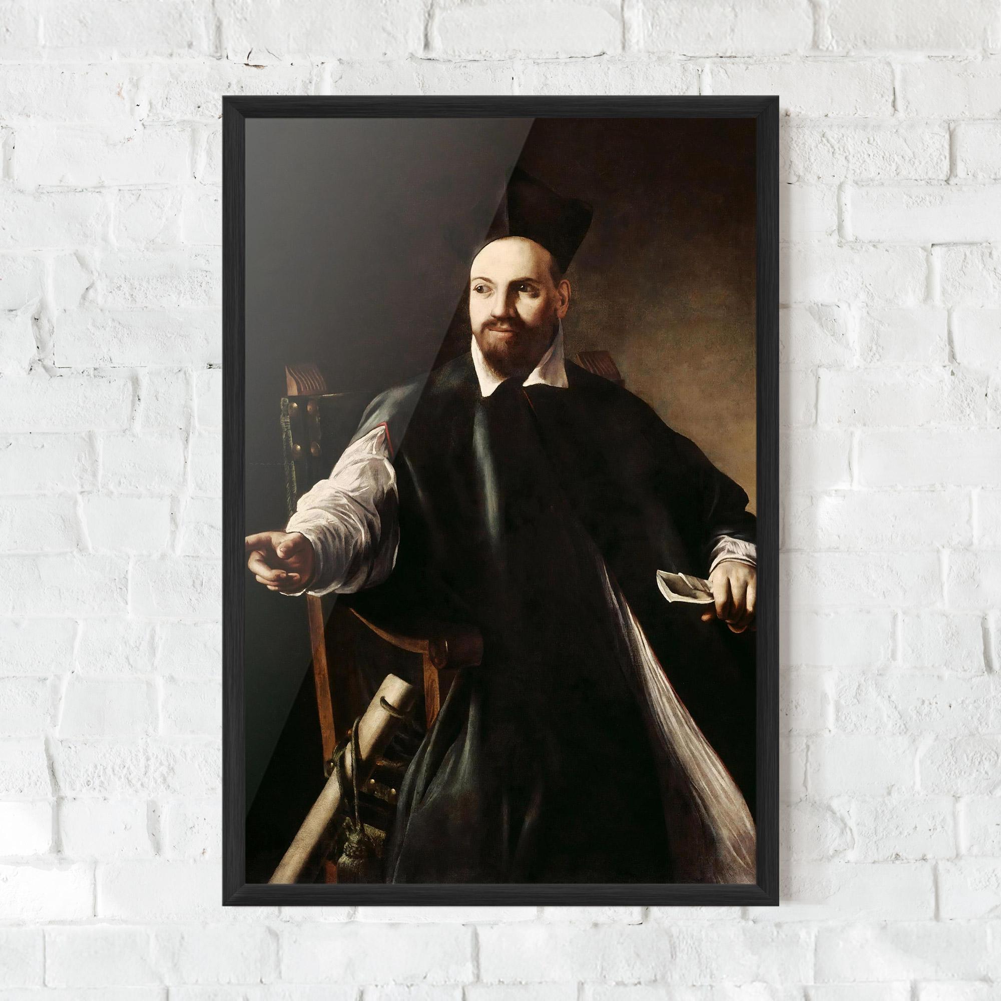 Poster Înrămat Caravaggio Maffeo Barberini mockup 0