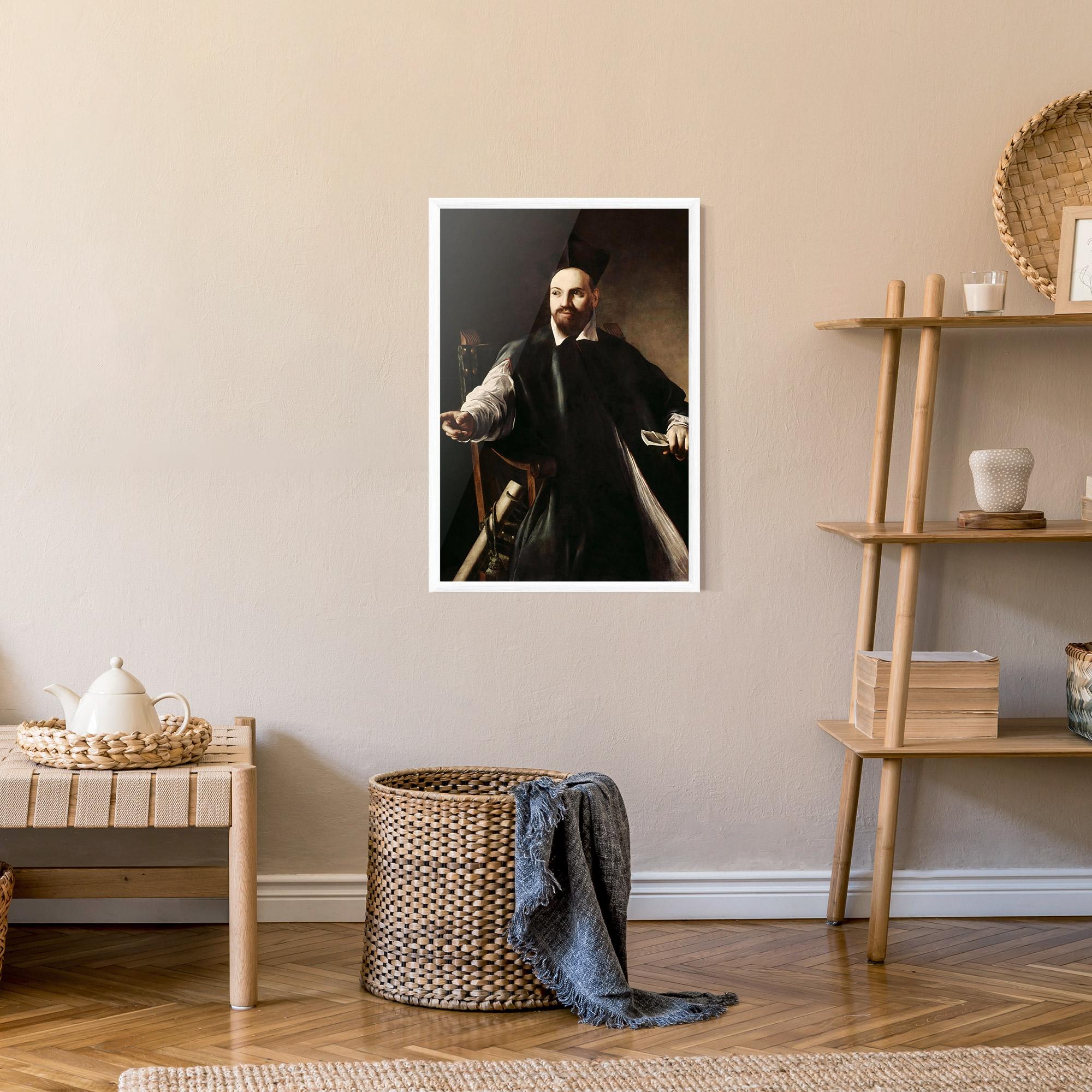Poster Înrămat Caravaggio Maffeo Barberini mockup 9