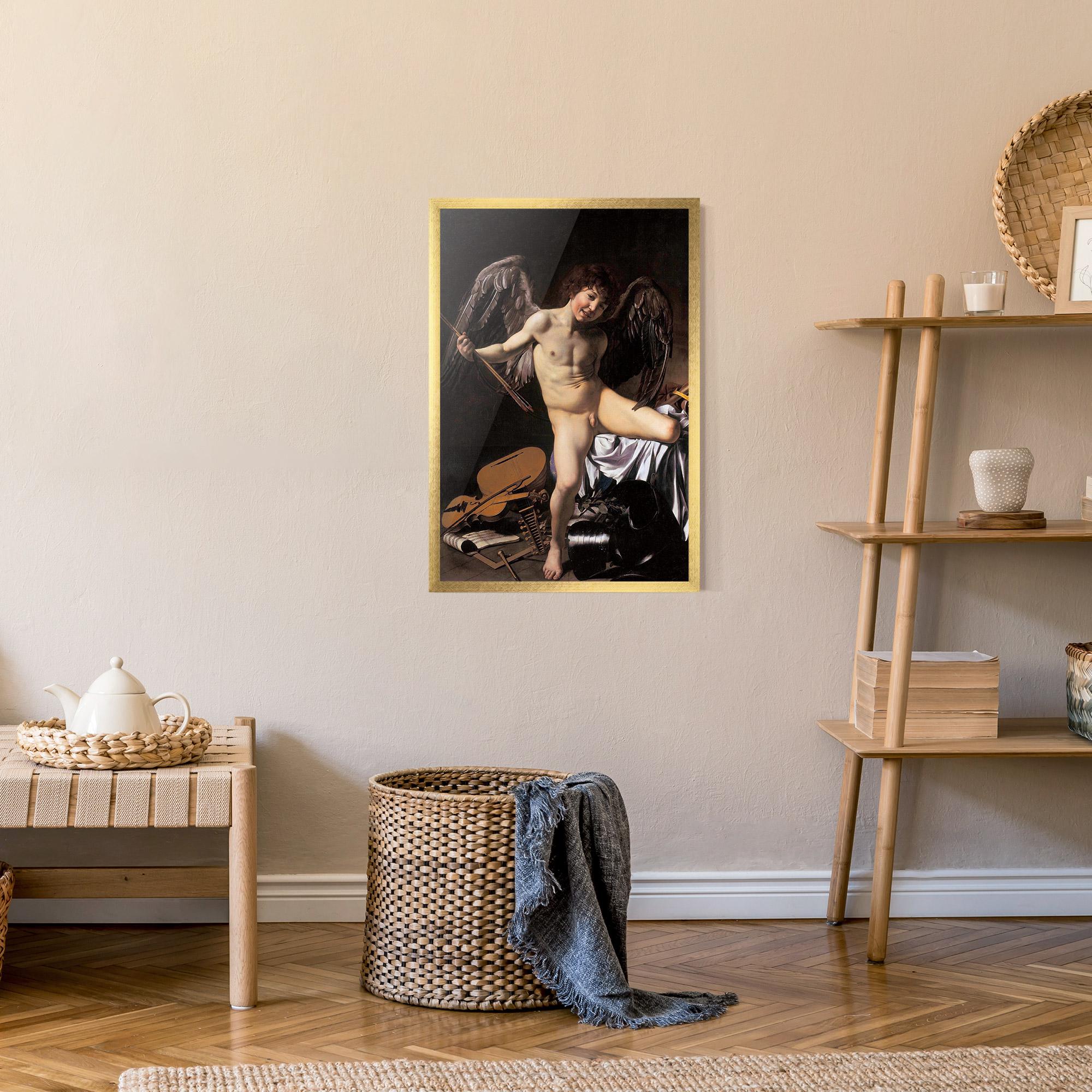 Poster Înrămat Amor Vincet Omnia mockup 9