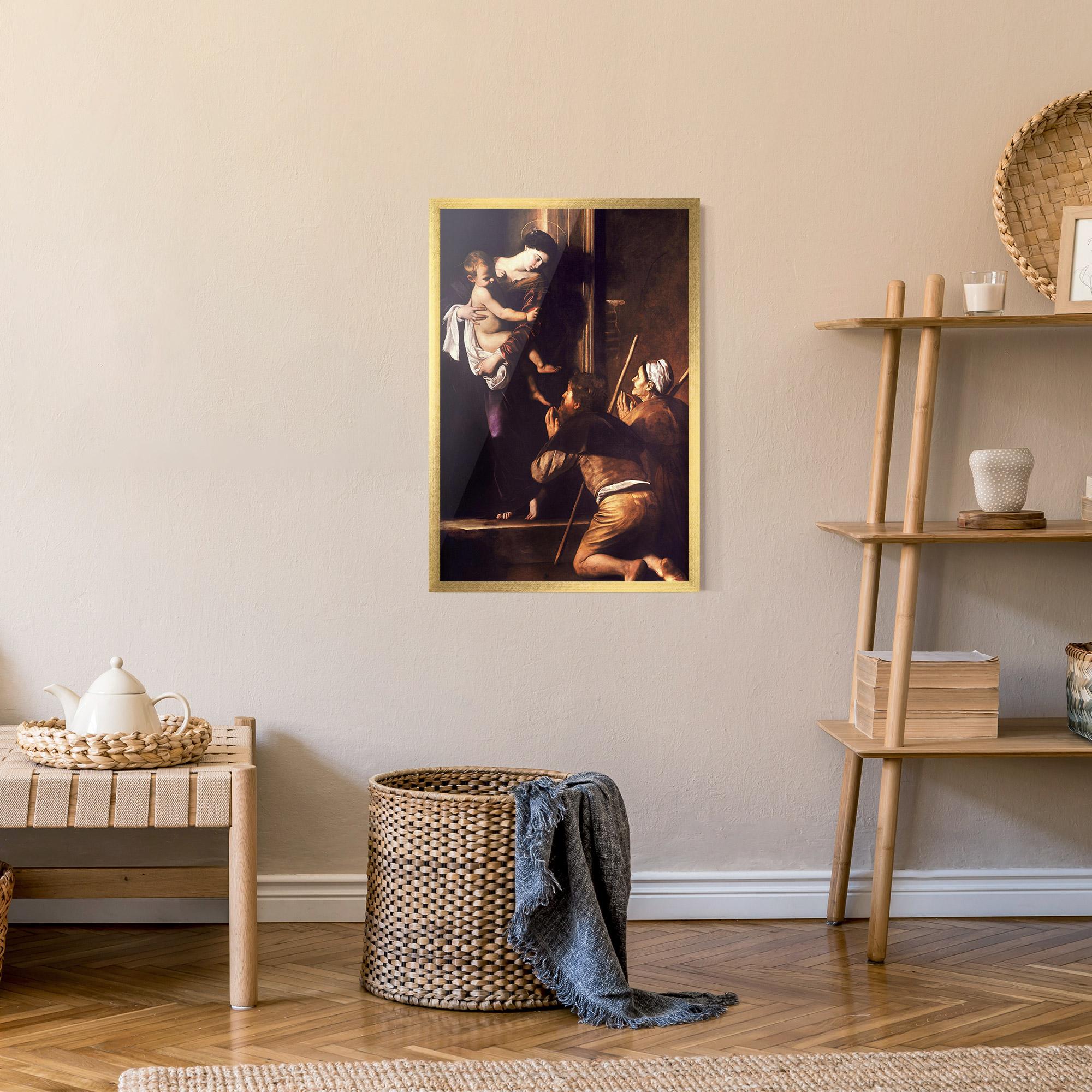 Poster Înrămat Madonna Di Loreto mockup 9
