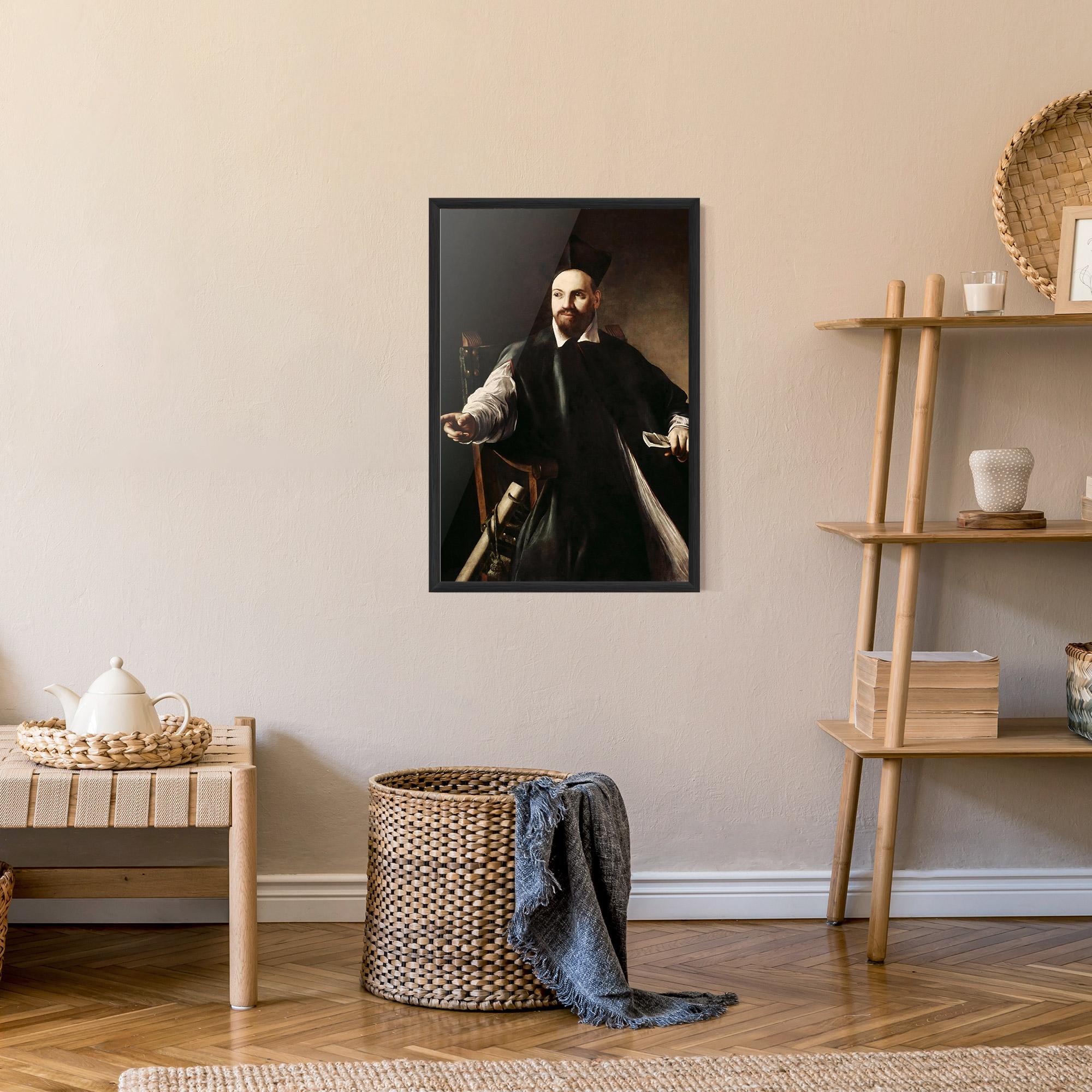 Poster Înrămat Caravaggio Maffeo Barberini mockup 9