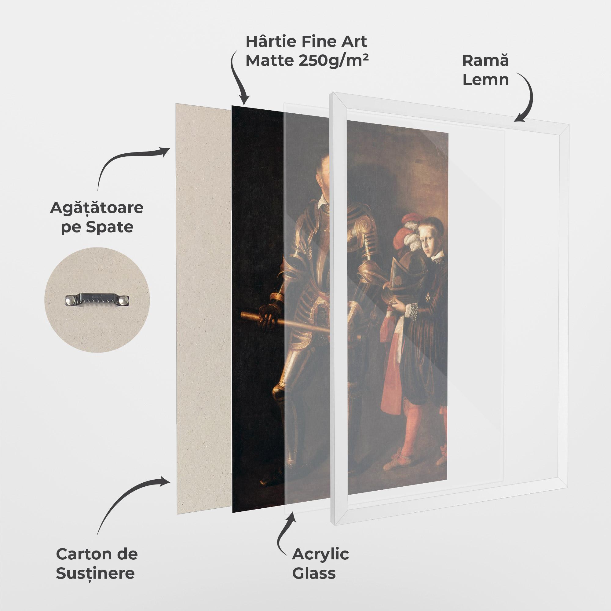 Poster Înrămat Alof De Wignacourt mockup 1