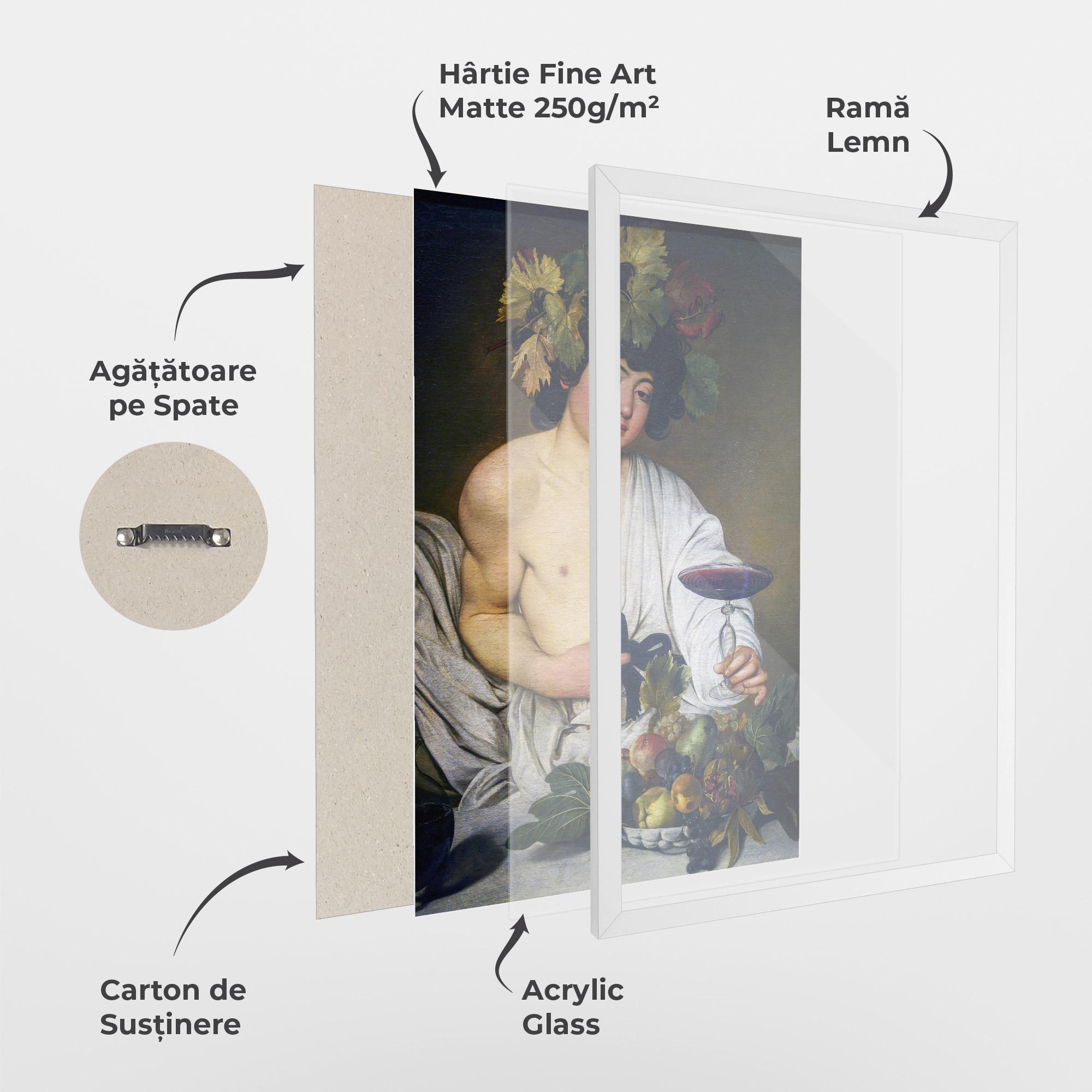Poster Înrămat Bacchus mockup 1