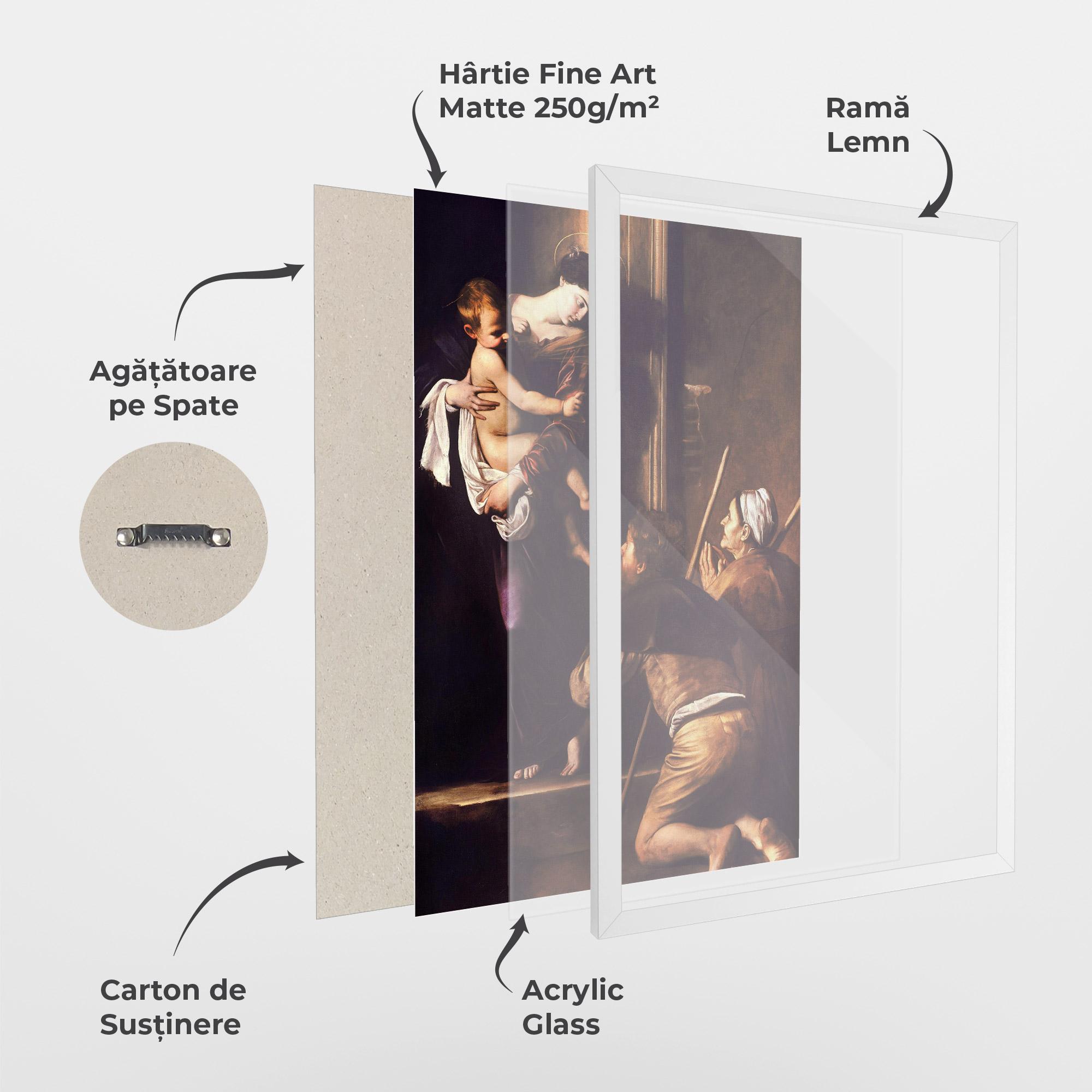 Poster Înrămat Madonna Di Loreto mockup 1