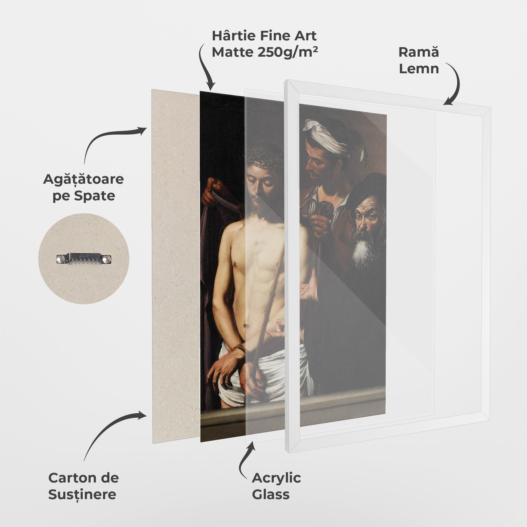 Poster Înrămat Michelangelo Merisi mockup 1