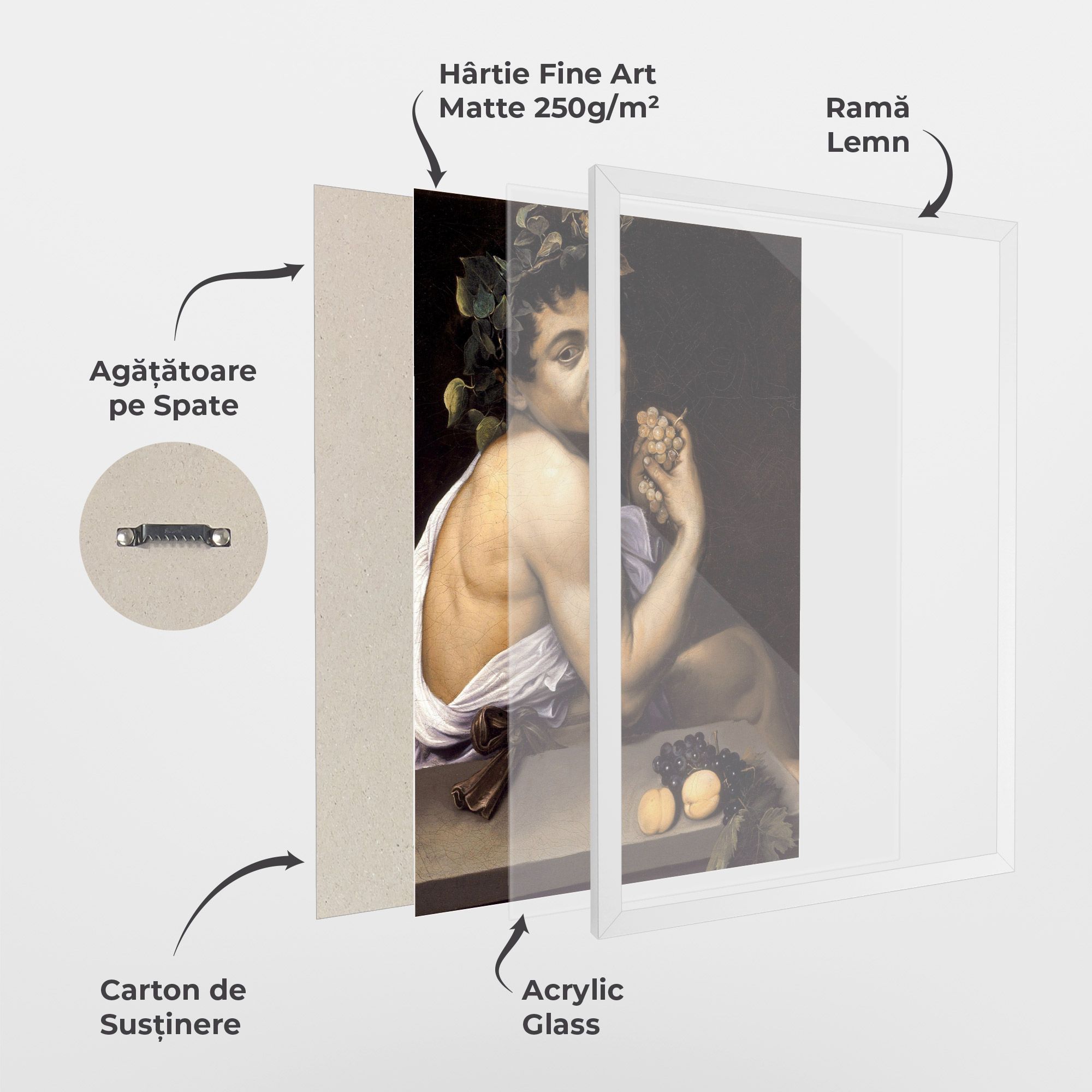 Young Sick Bacchus mockup 1