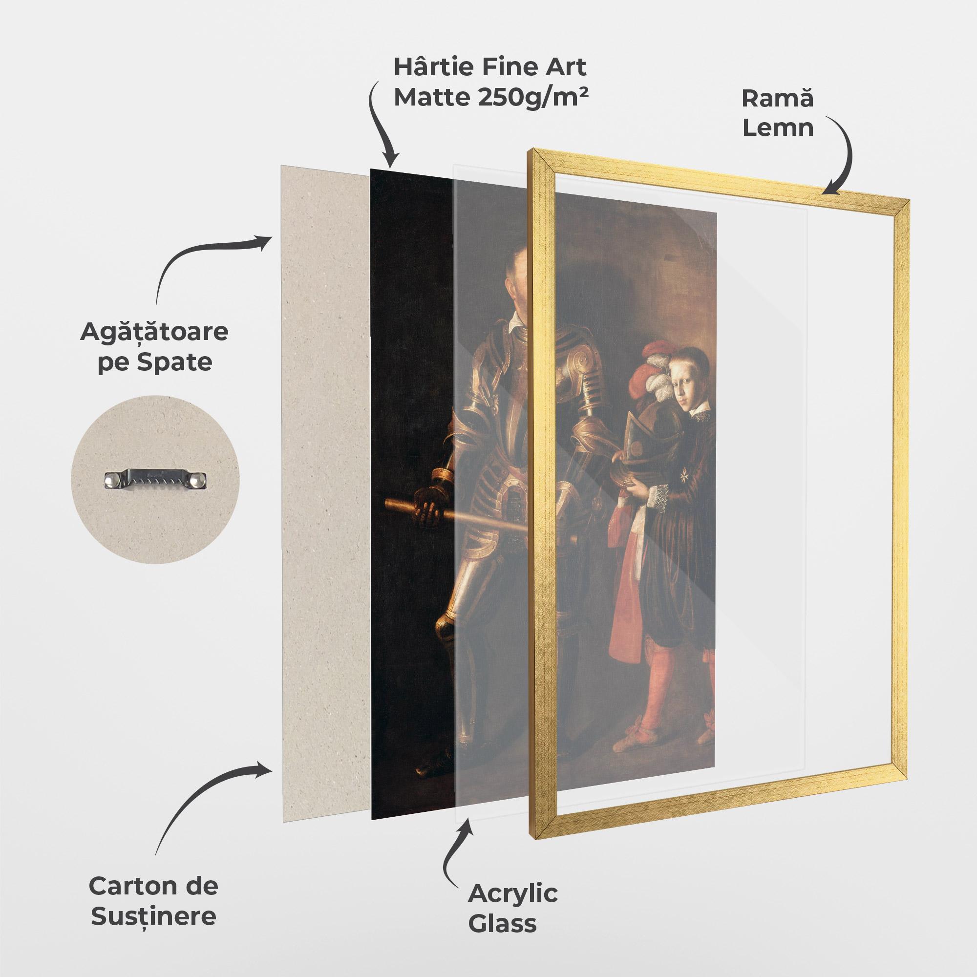 Poster Înrămat Alof De Wignacourt mockup 1