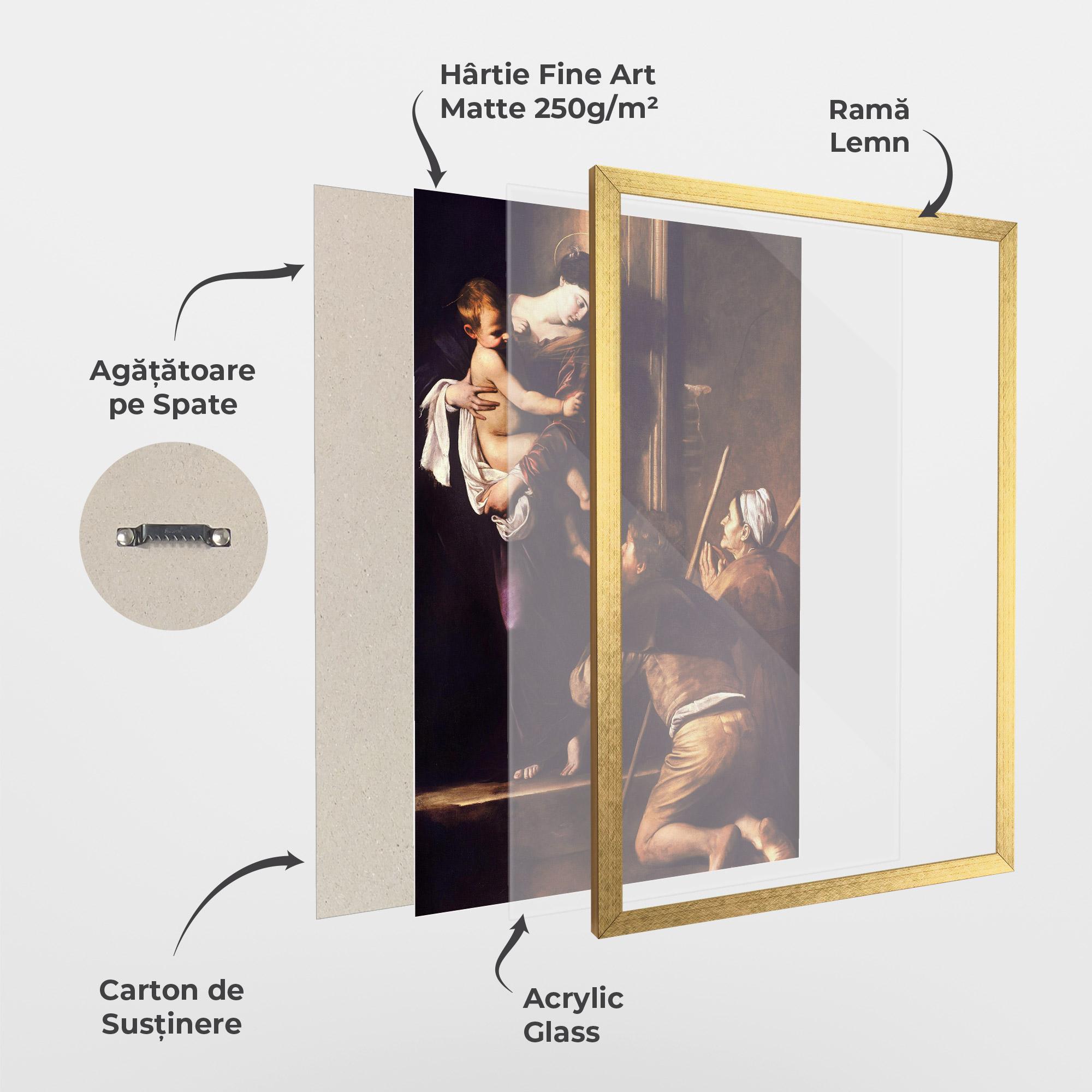 Poster Înrămat Madonna Di Loreto mockup 1