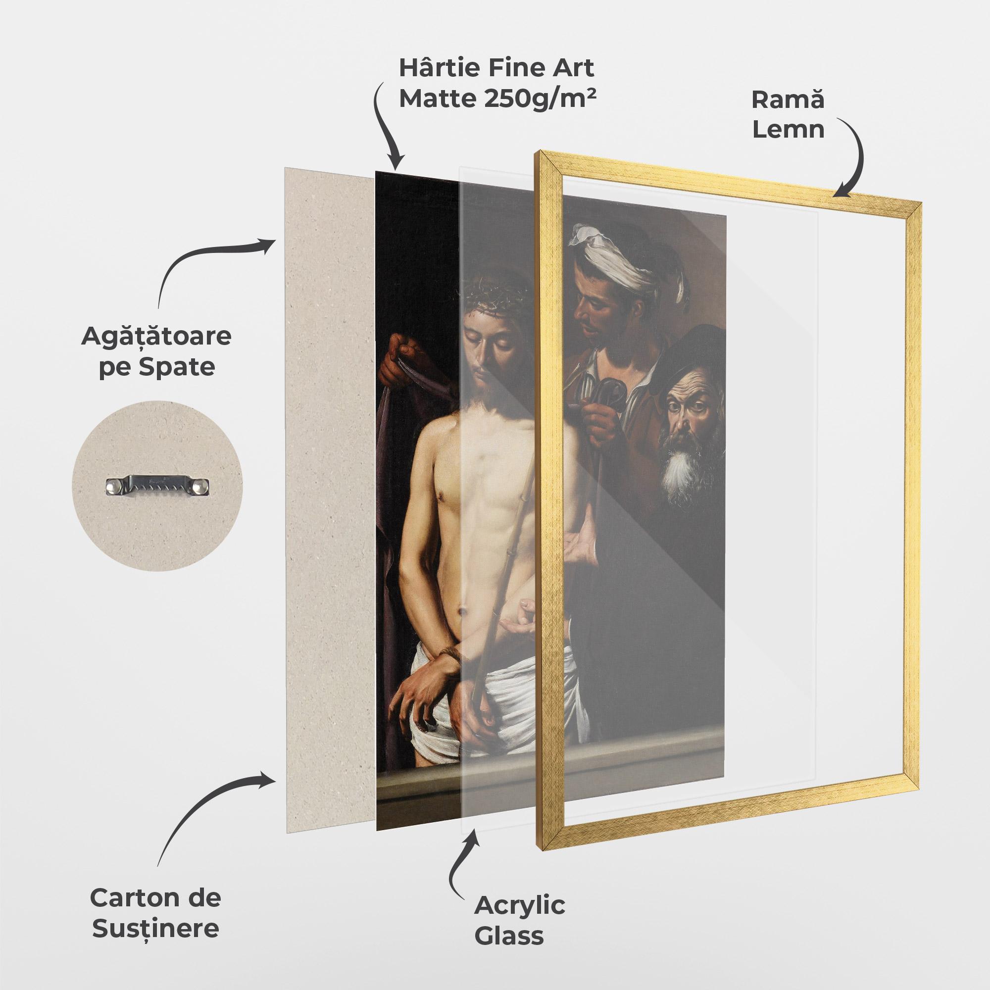 Poster Înrămat Michelangelo Merisi mockup 1