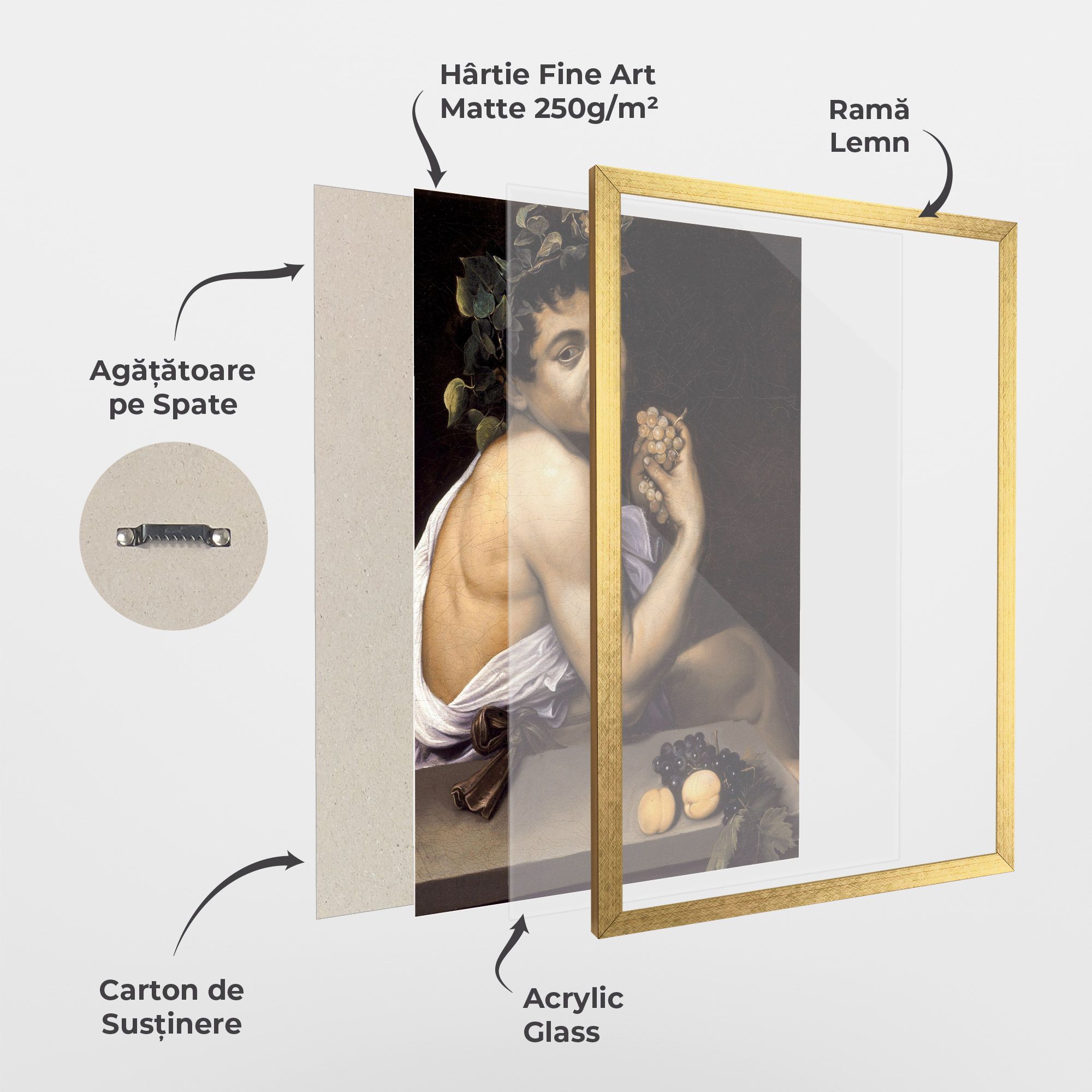 Young Sick Bacchus mockup 1