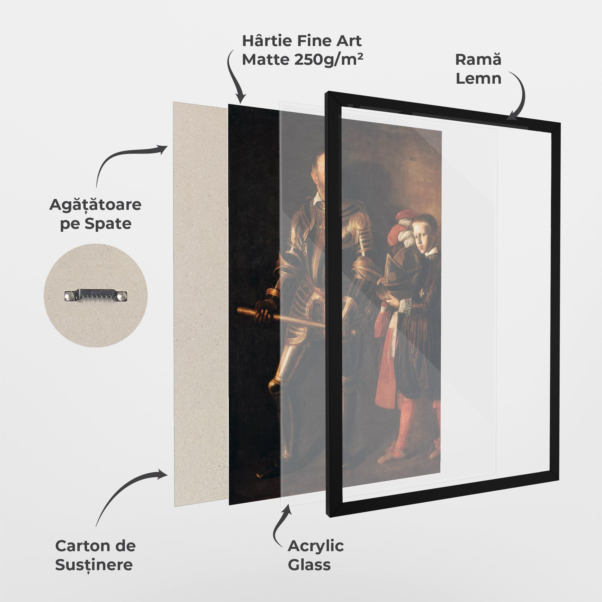 Poster Înrămat Alof De Wignacourt mockup 1