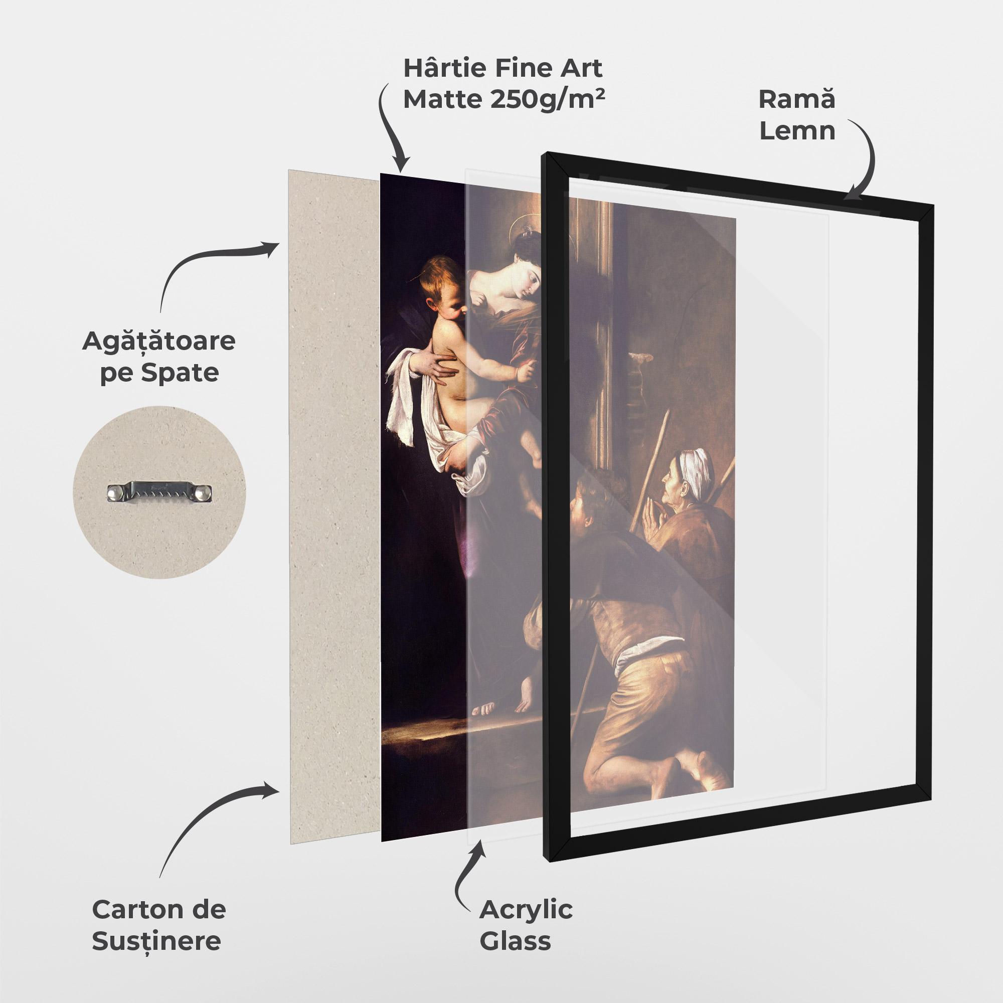 Poster Înrămat Madonna Di Loreto mockup 1