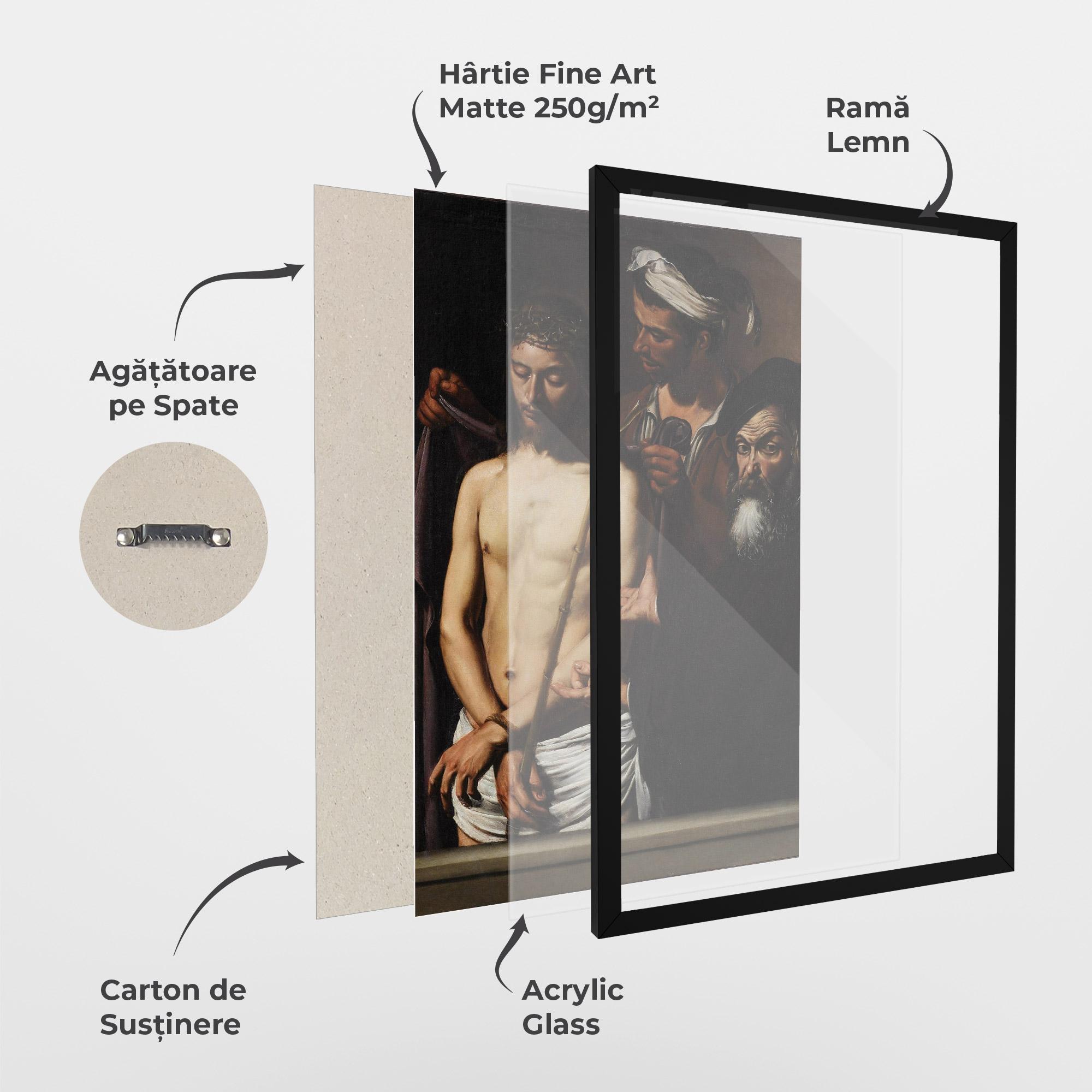 Poster Înrămat Michelangelo Merisi mockup 1