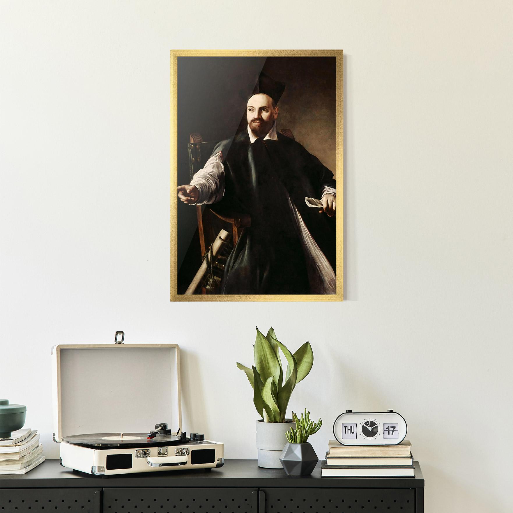 Poster Înrămat Caravaggio Maffeo Barberini mockup 2