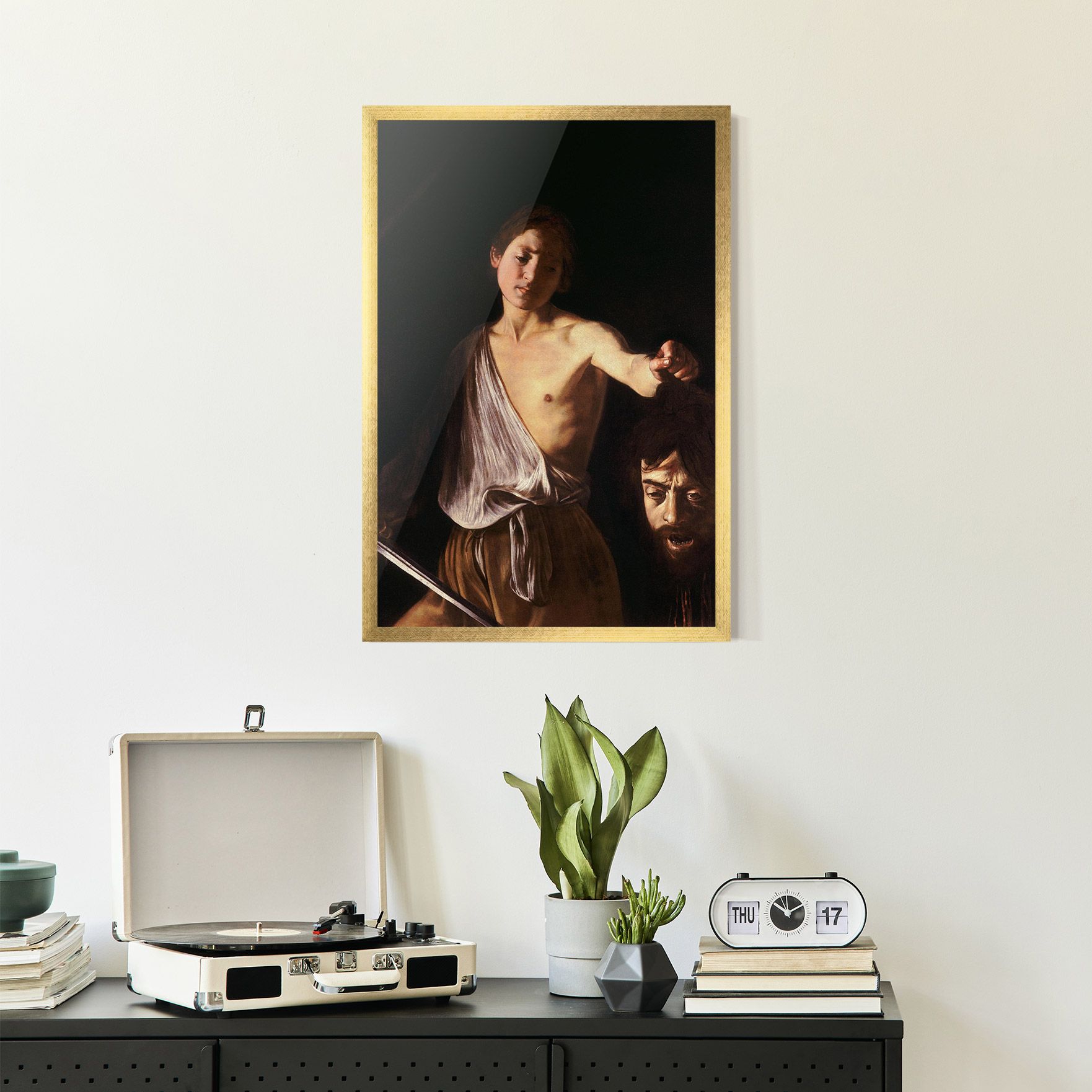 David With The Head Of Goliath mockup 2