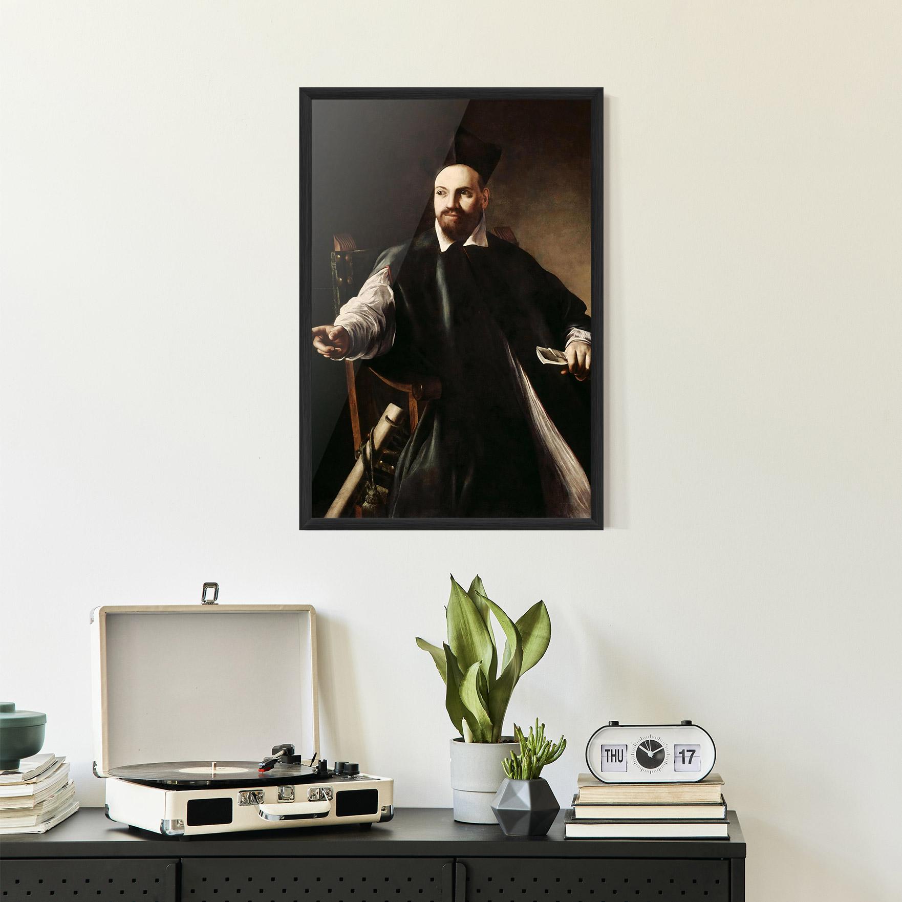 Poster Înrămat Caravaggio Maffeo Barberini mockup 2