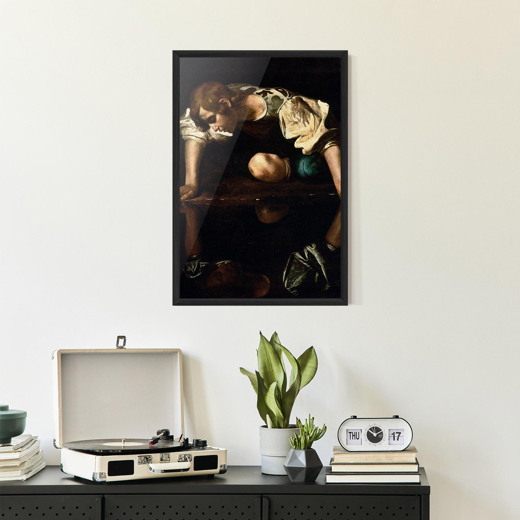 Poster Înrămat Narcissus mockup 2