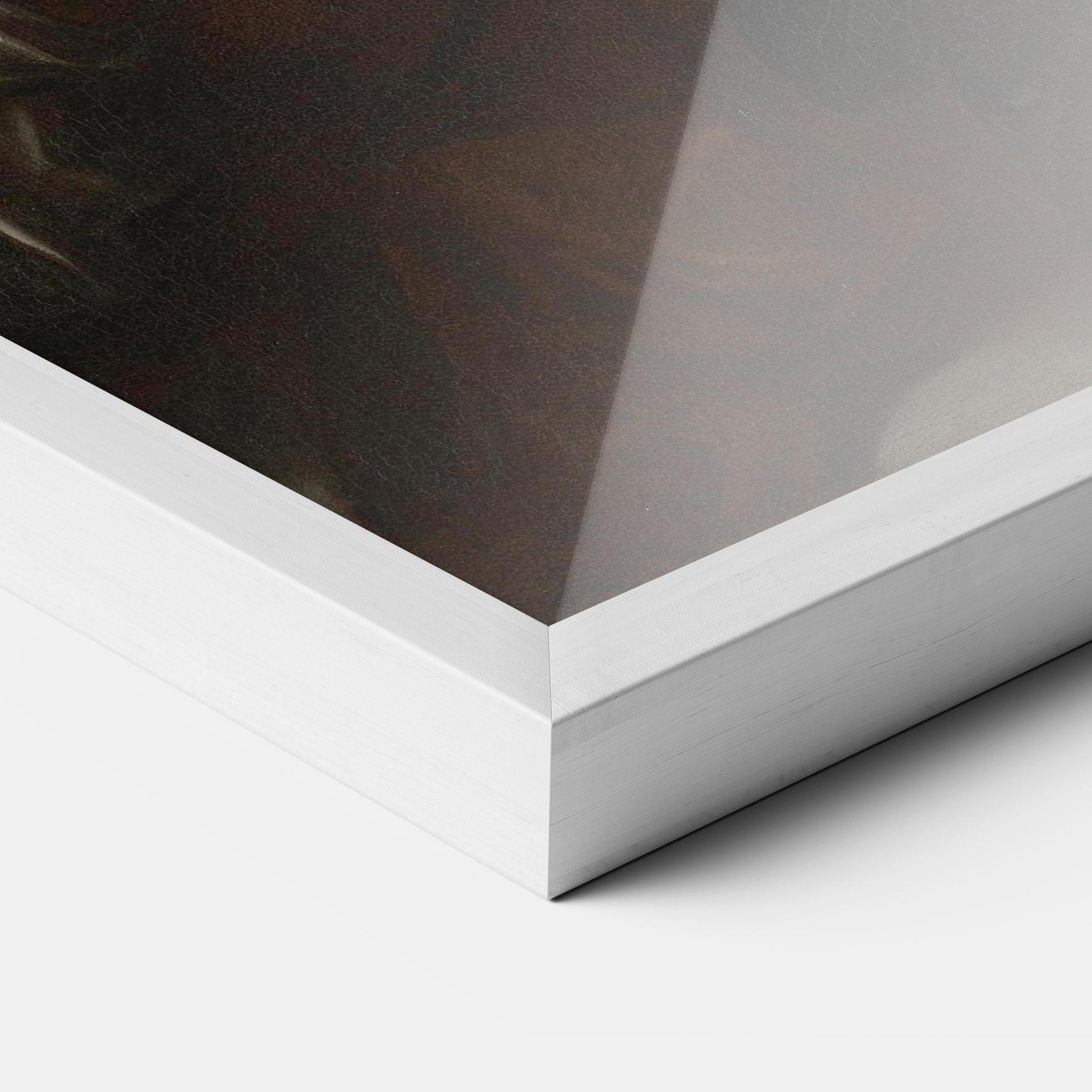 Poster Înrămat Boy Bitten By A Lizard mockup 3