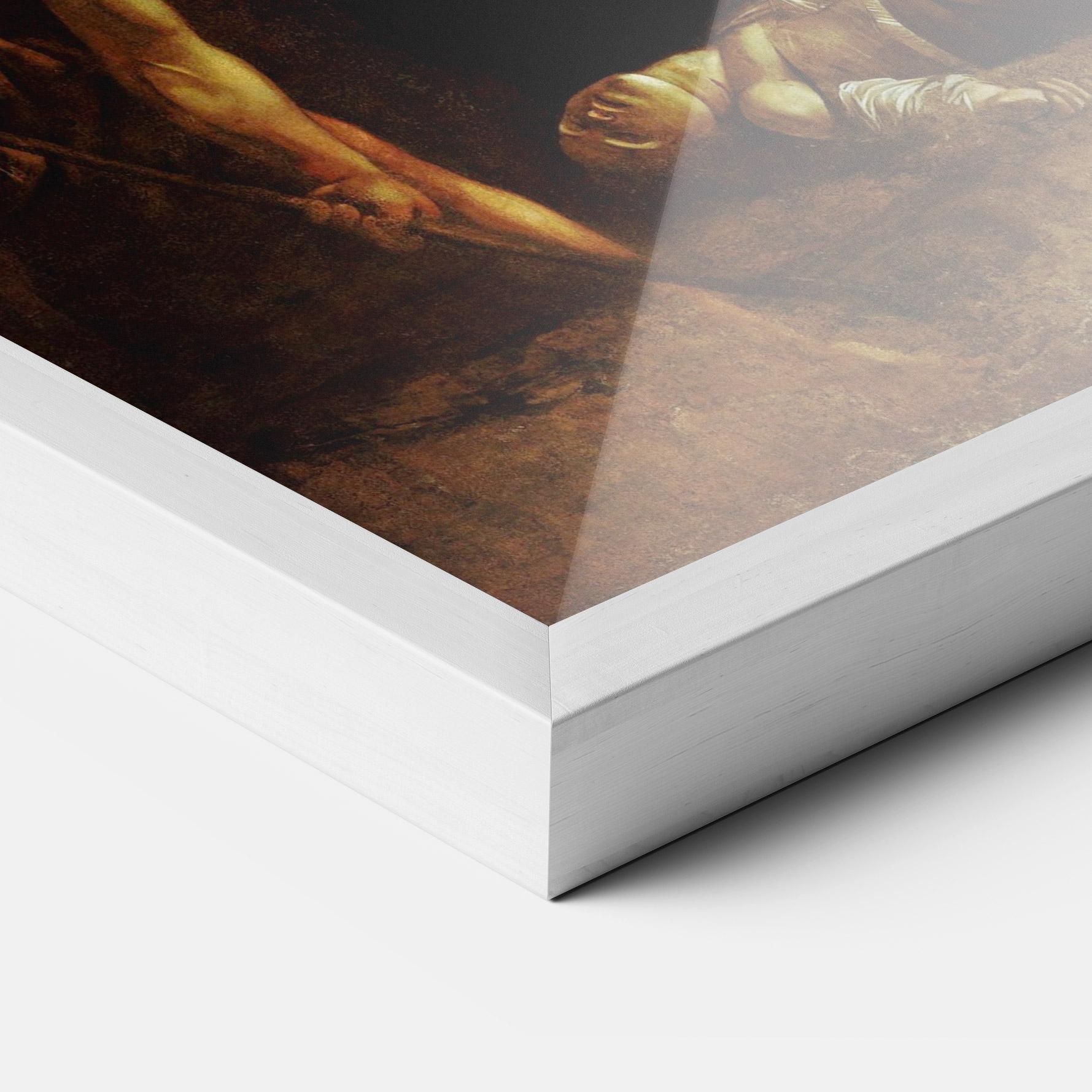 Poster Înrămat Burial Of Saint Lucy mockup 3