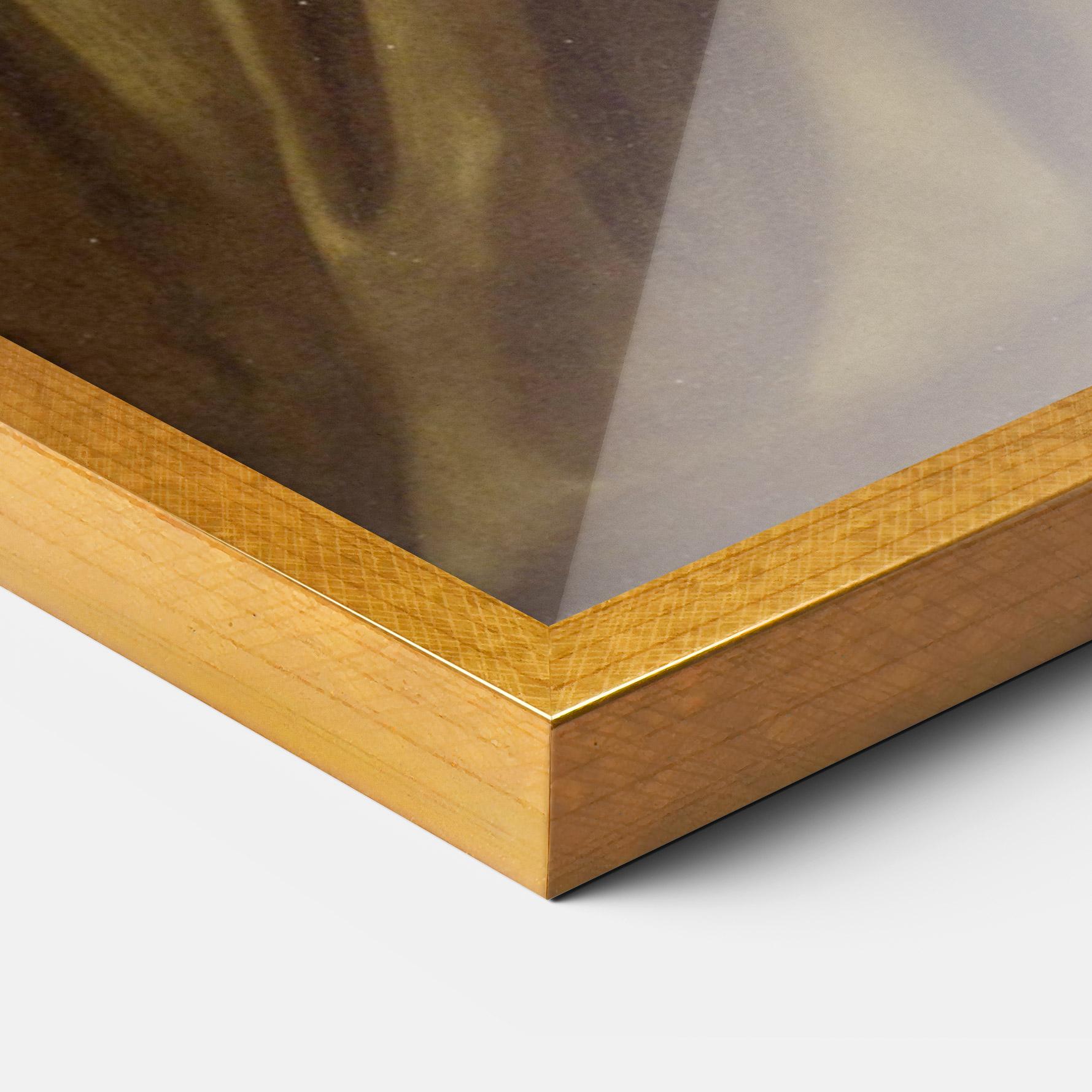 Poster Înrămat Caravaggio Francis Prayer mockup 3